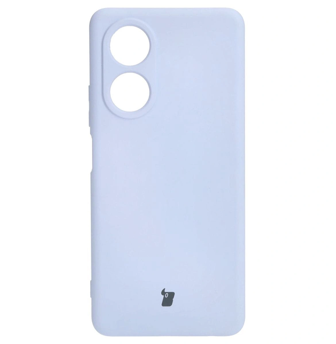 Kryt Bizon Case Silicone Oppo A58 4G light purple