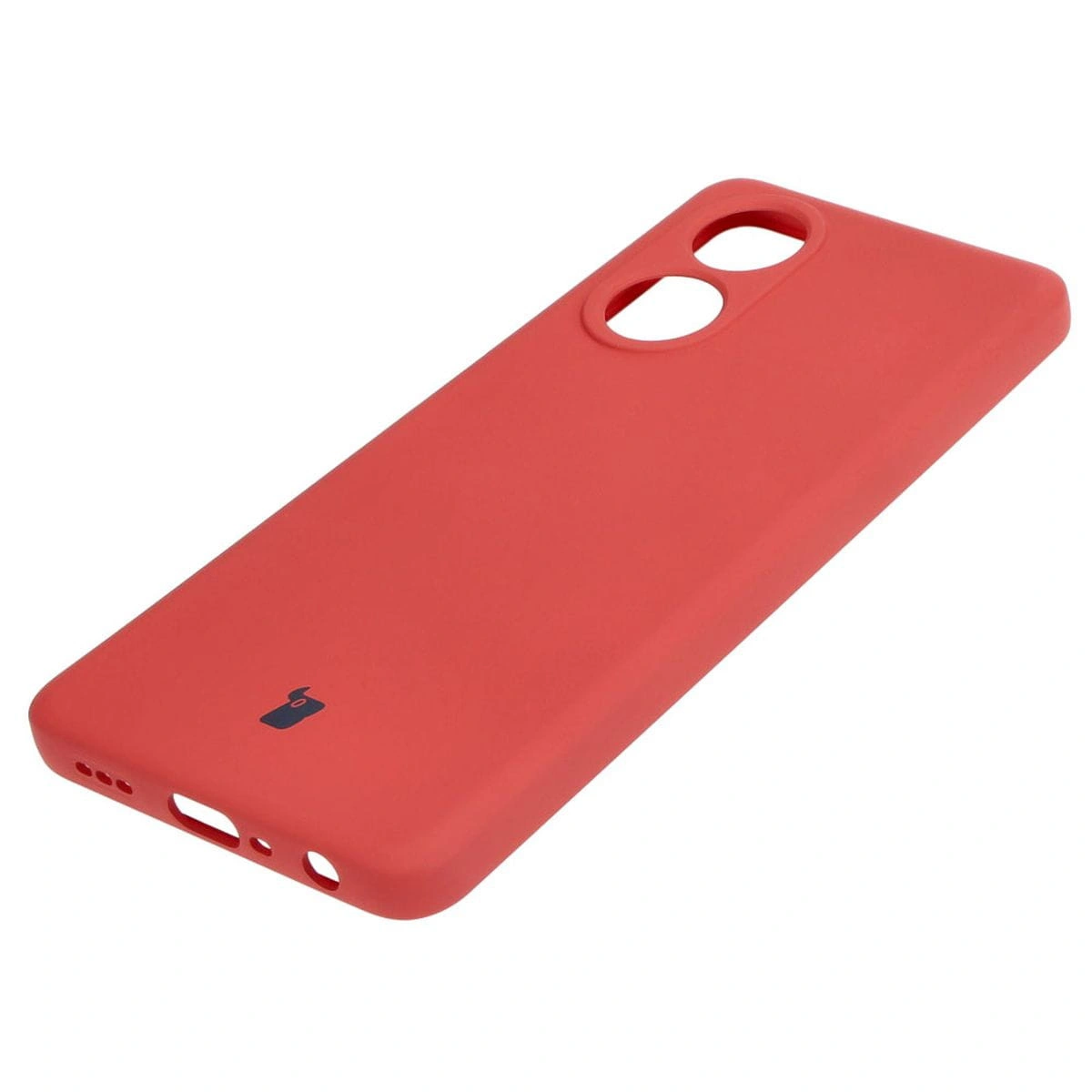 Kryt Bizon Case Silicone Oppo A58 4G dirty pink