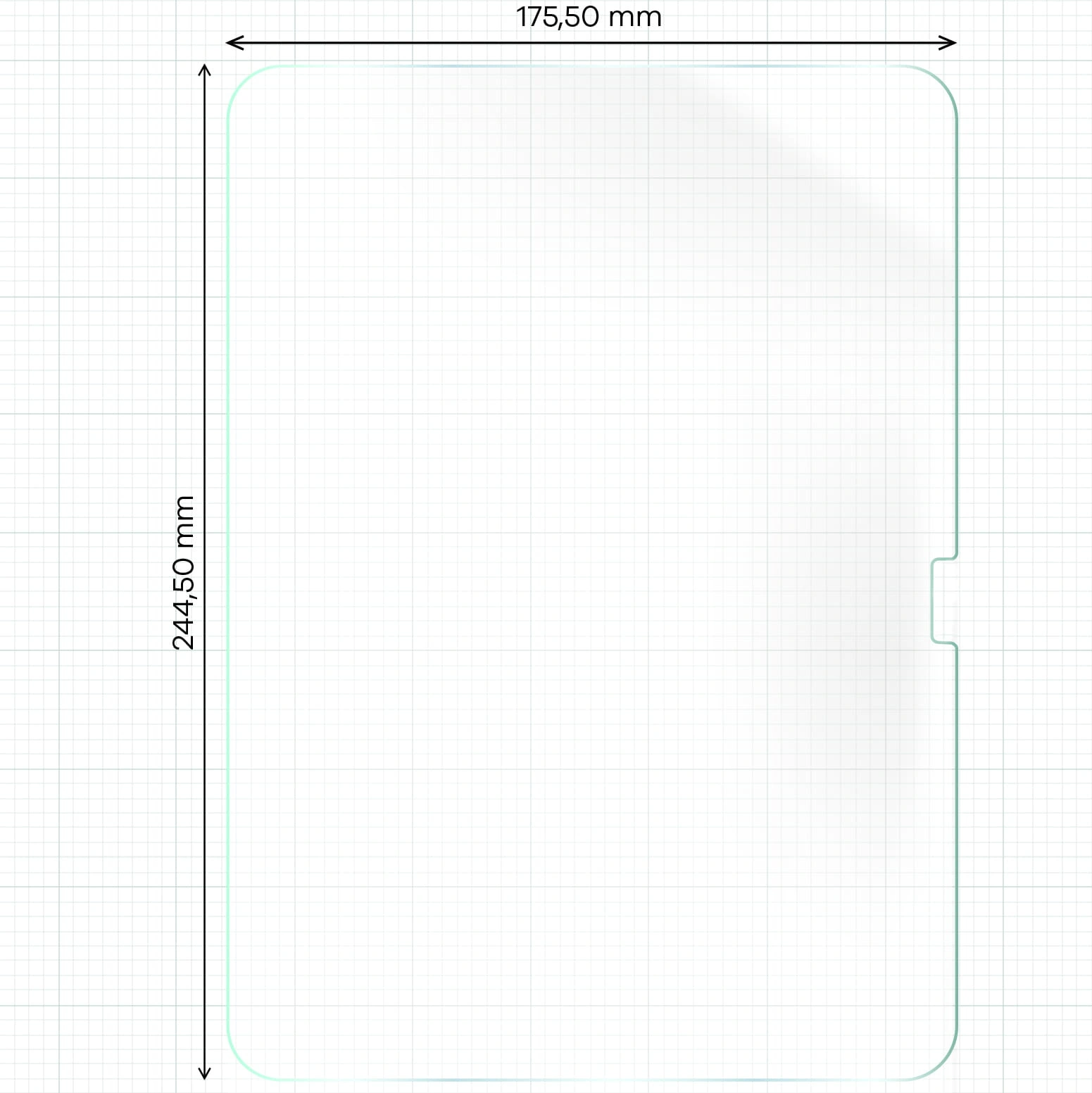 Kryt Bizon Film Tab Papirus Apple iPad 10.9" 2022 / 11" 2025 [2 PACK]