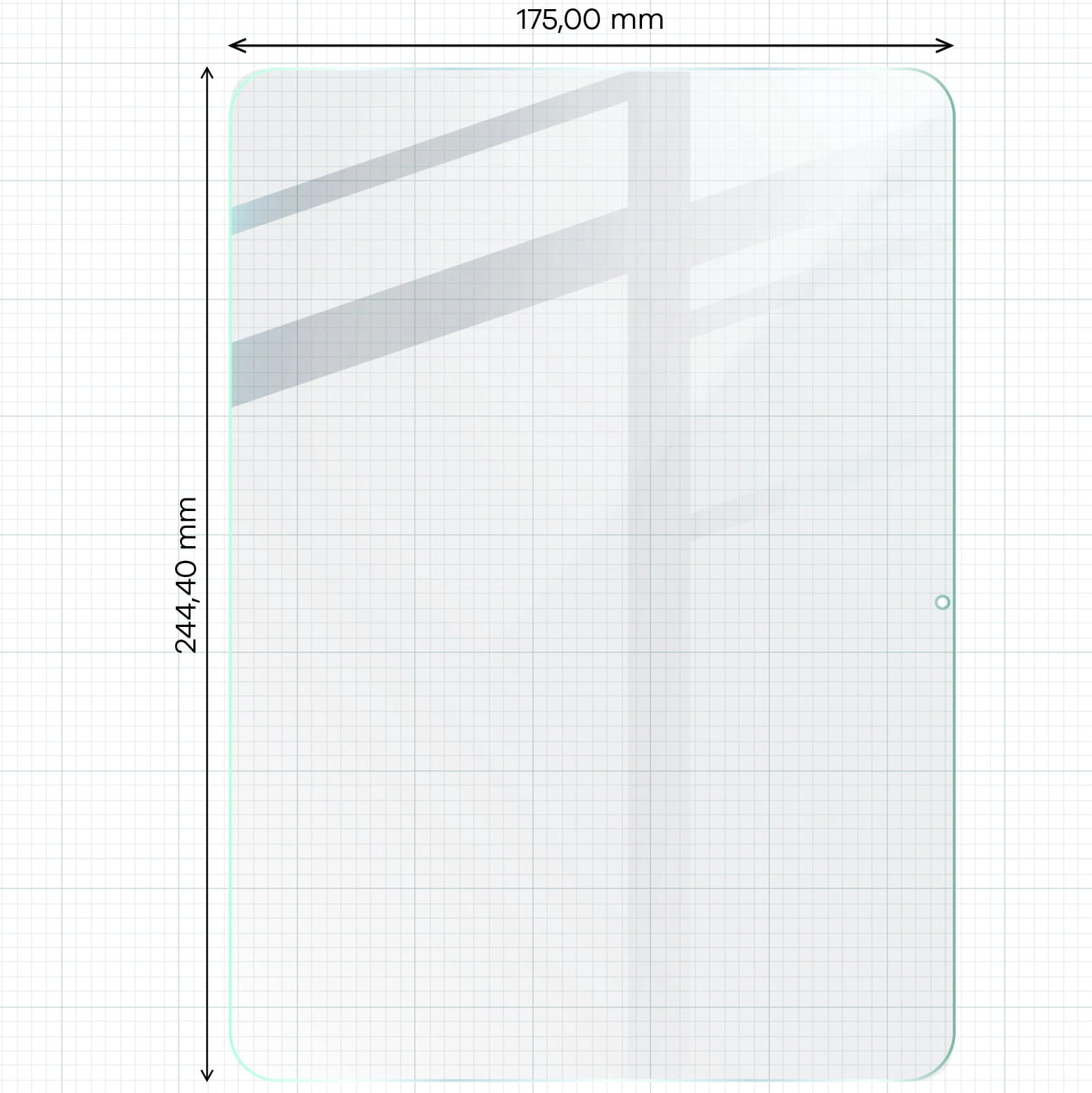 Ochranné sklo Bizon Glass Tab Clear Apple iPad 10.9" 2022 / 11" 2025 [2 PACK]