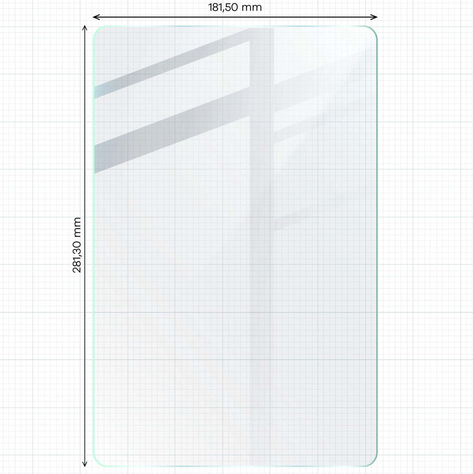 Ochranné sklo Bizon Glass Tab Clear Samsung Galaxy Tab S10 Plus/S9 FE Plus/S9 Plus/S8 Plus/S7 Plus/S7 FE [2 PACK]