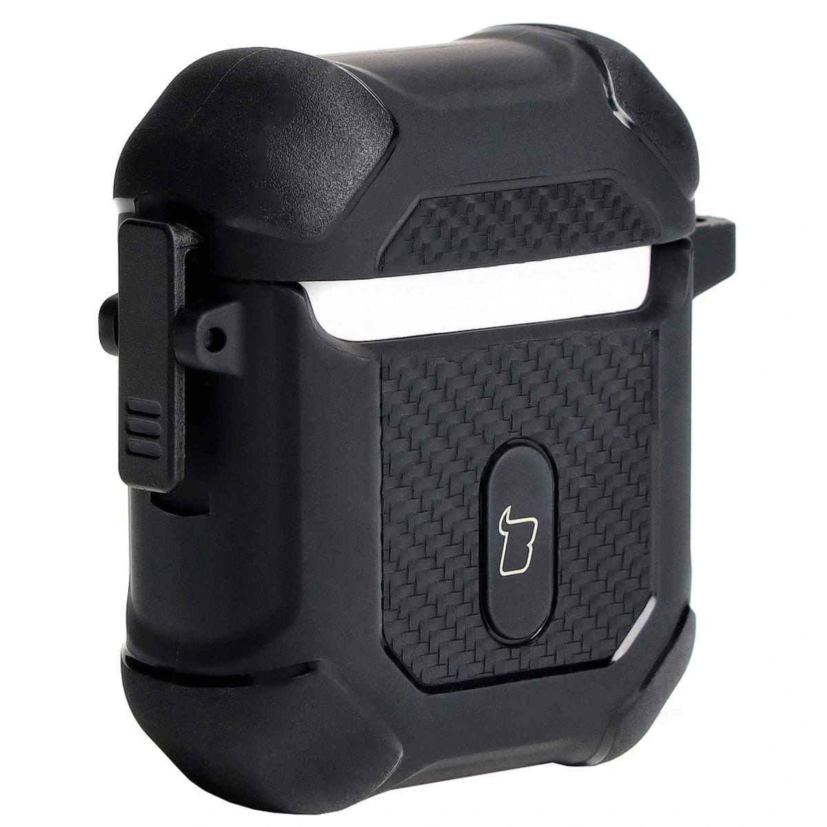 Kryt Bizon Case Headphone Armor Apple Airpods 1/2 black