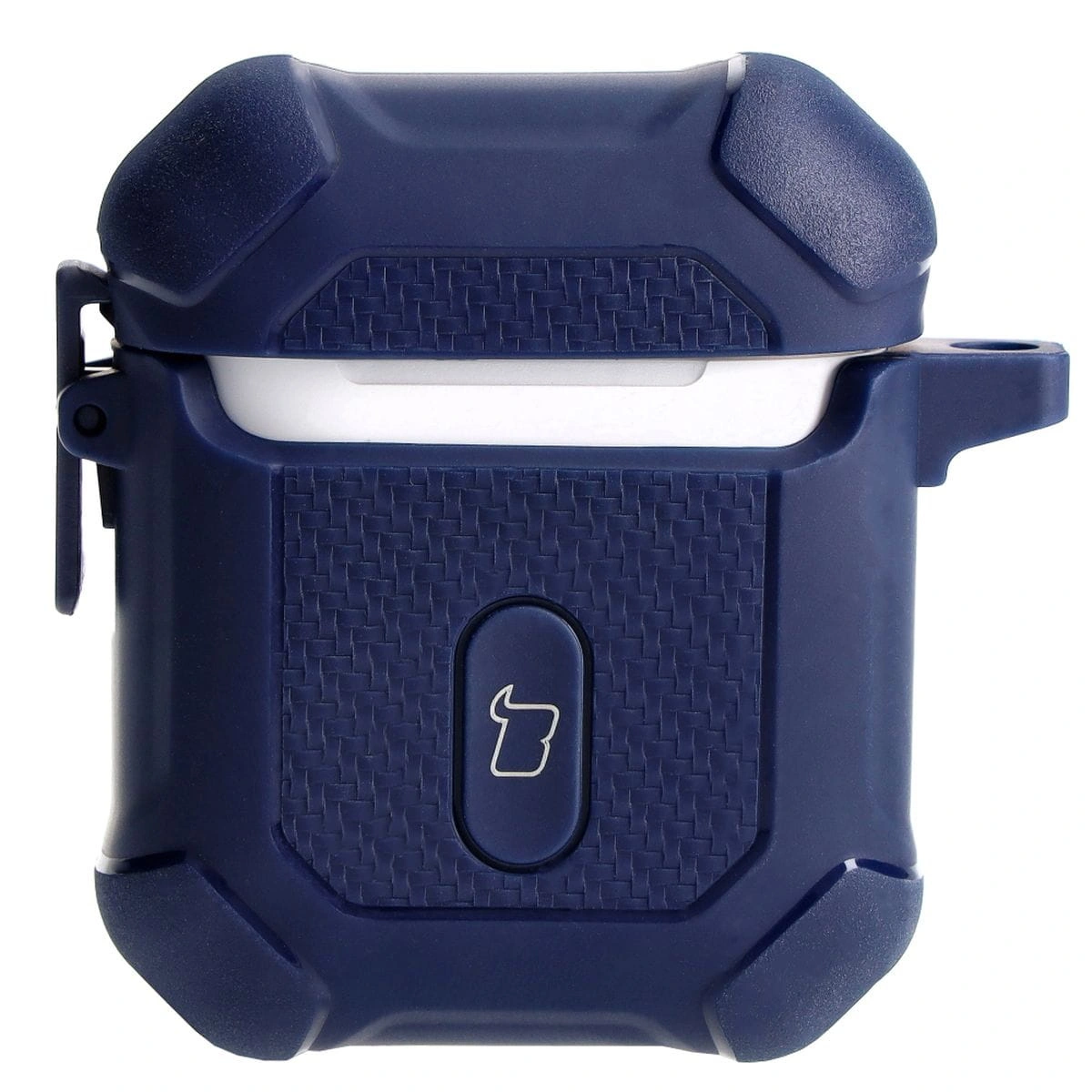 Kryt Bizon Case Headphone Armor Apple Airpods 1/2 navy blue