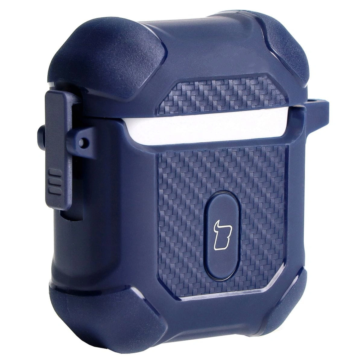 Kryt Bizon Case Headphone Armor Apple Airpods 1/2 navy blue