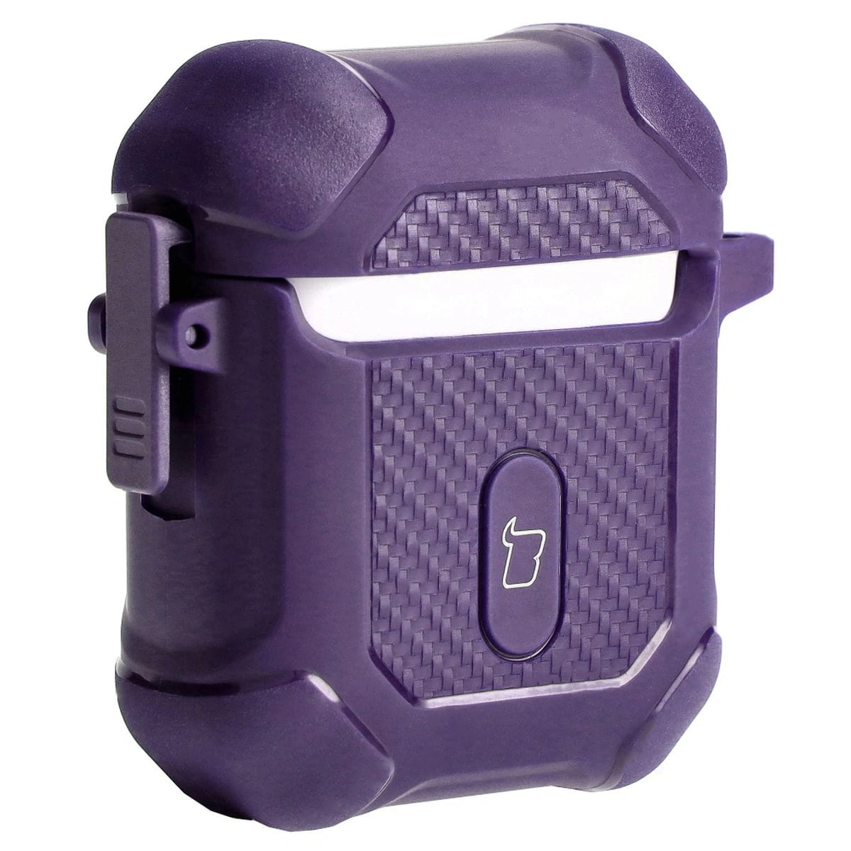 Kryt Bizon Case Headphone Armor Apple Airpods 1/2 purple