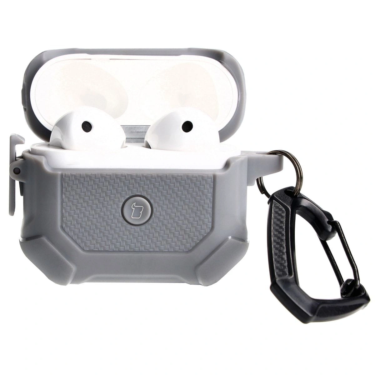 Kryt Bizon Case Headphone Armor Apple Airpods 3 grey