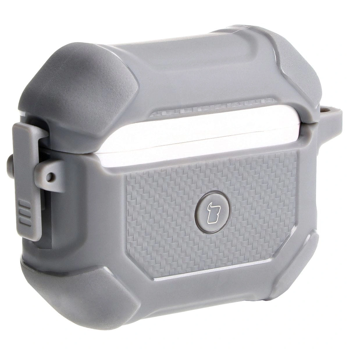 Kryt Bizon Case Headphone Armor Apple Airpods 3 grey