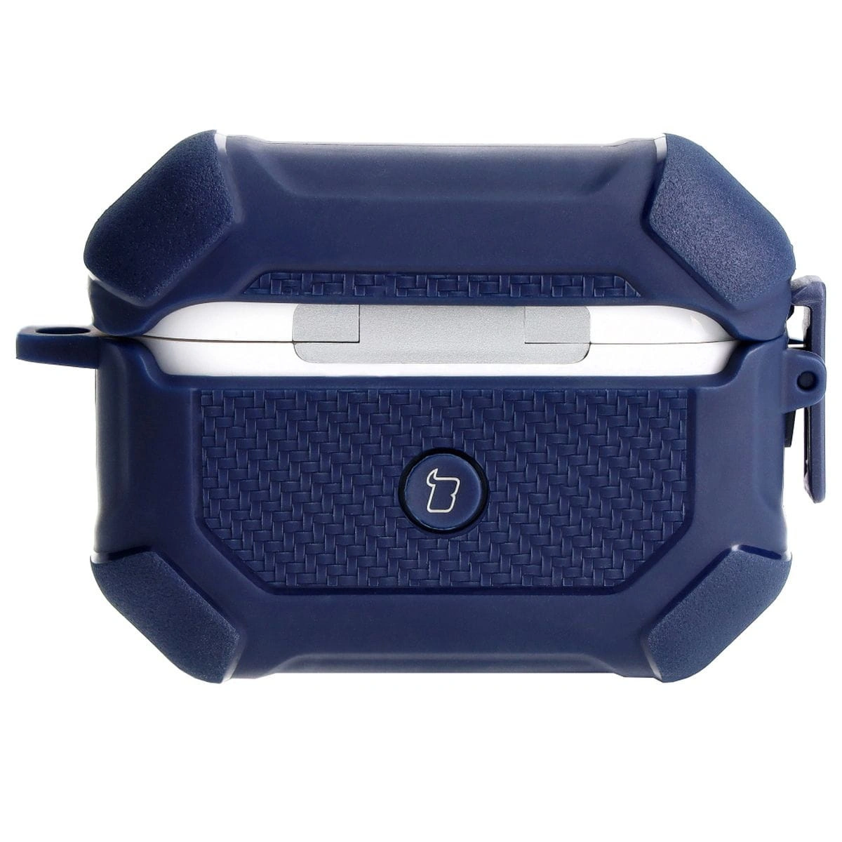 Kryt Bizon Case Headphone Armor Apple Airpods Pro 2 navy blue
