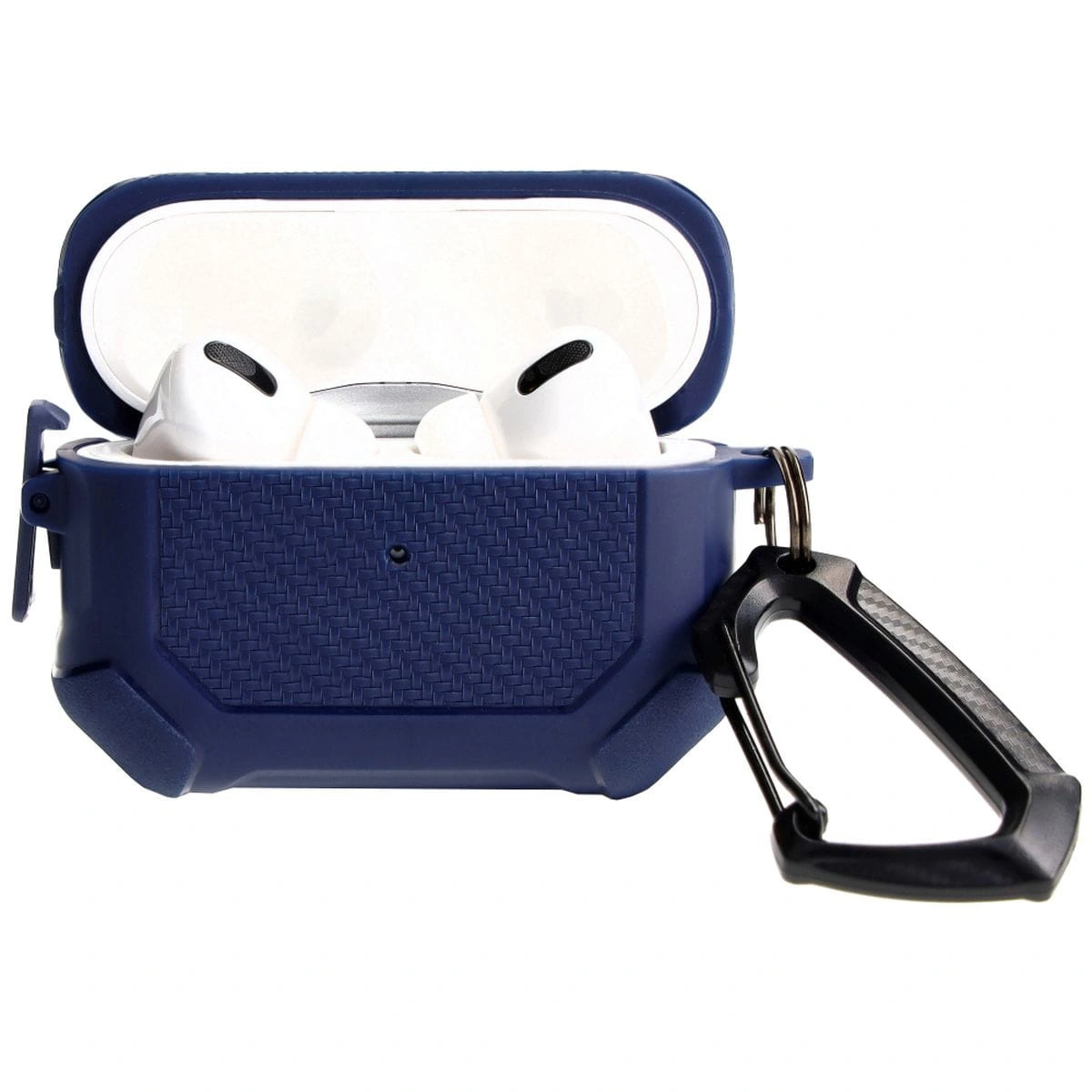 Kryt Bizon Case Headphone Armor Apple Airpods Pro 2 navy blue
