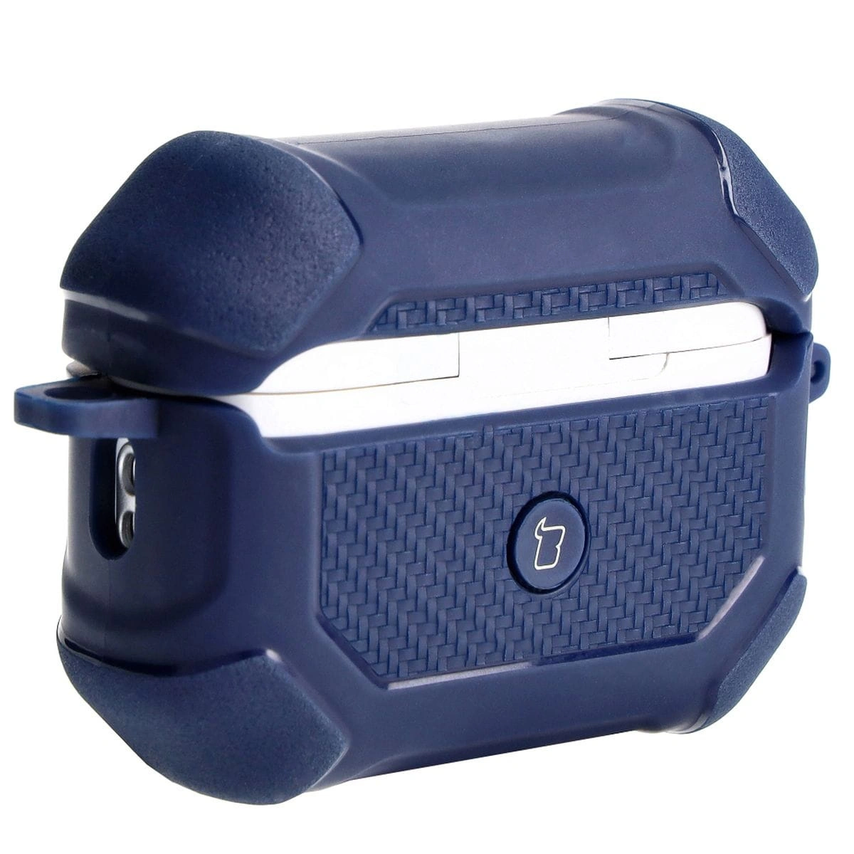 Kryt Bizon Case Headphone Armor Apple Airpods Pro 2 navy blue