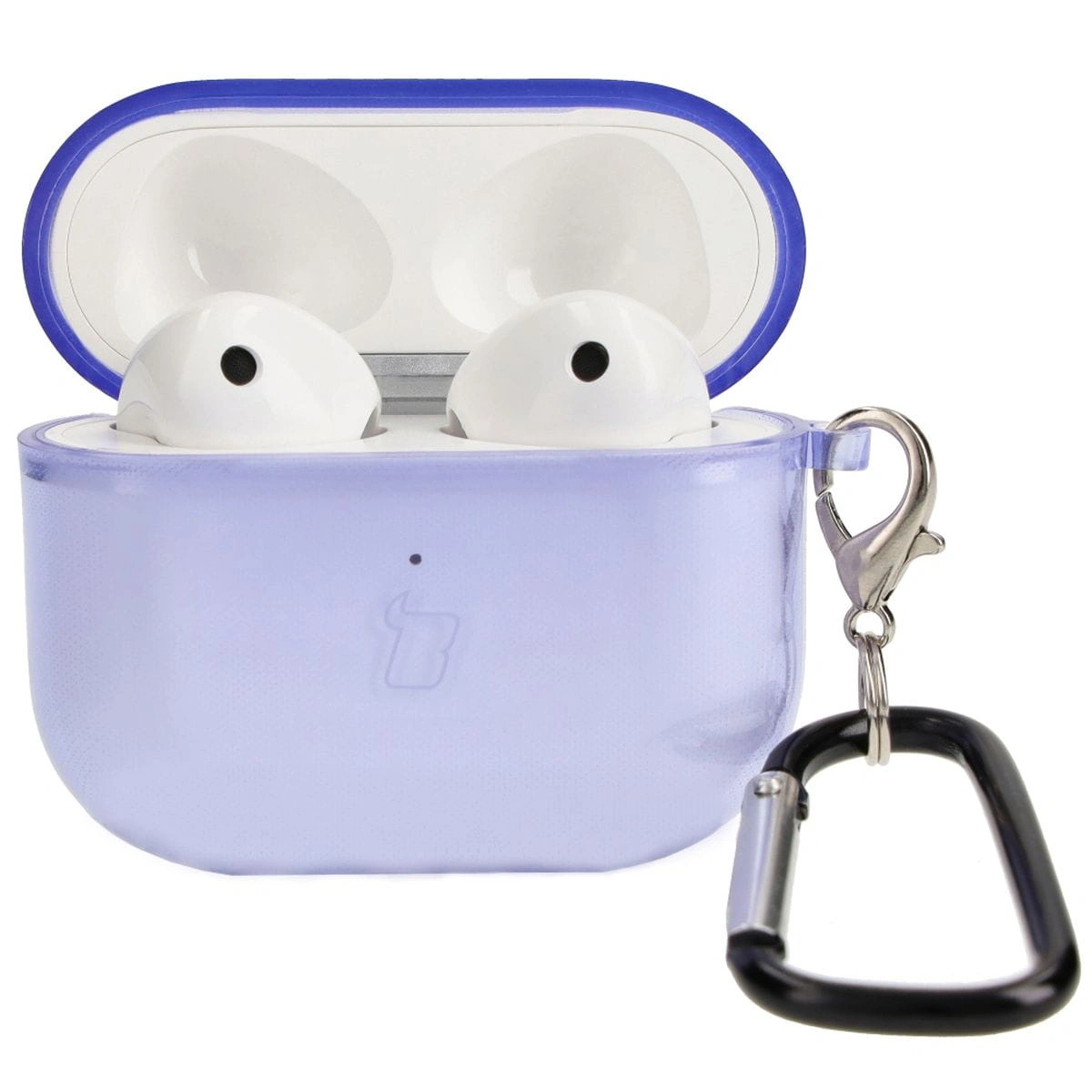 Kryt Bizon Case Headphone Clear Airpods 3 clear-purple