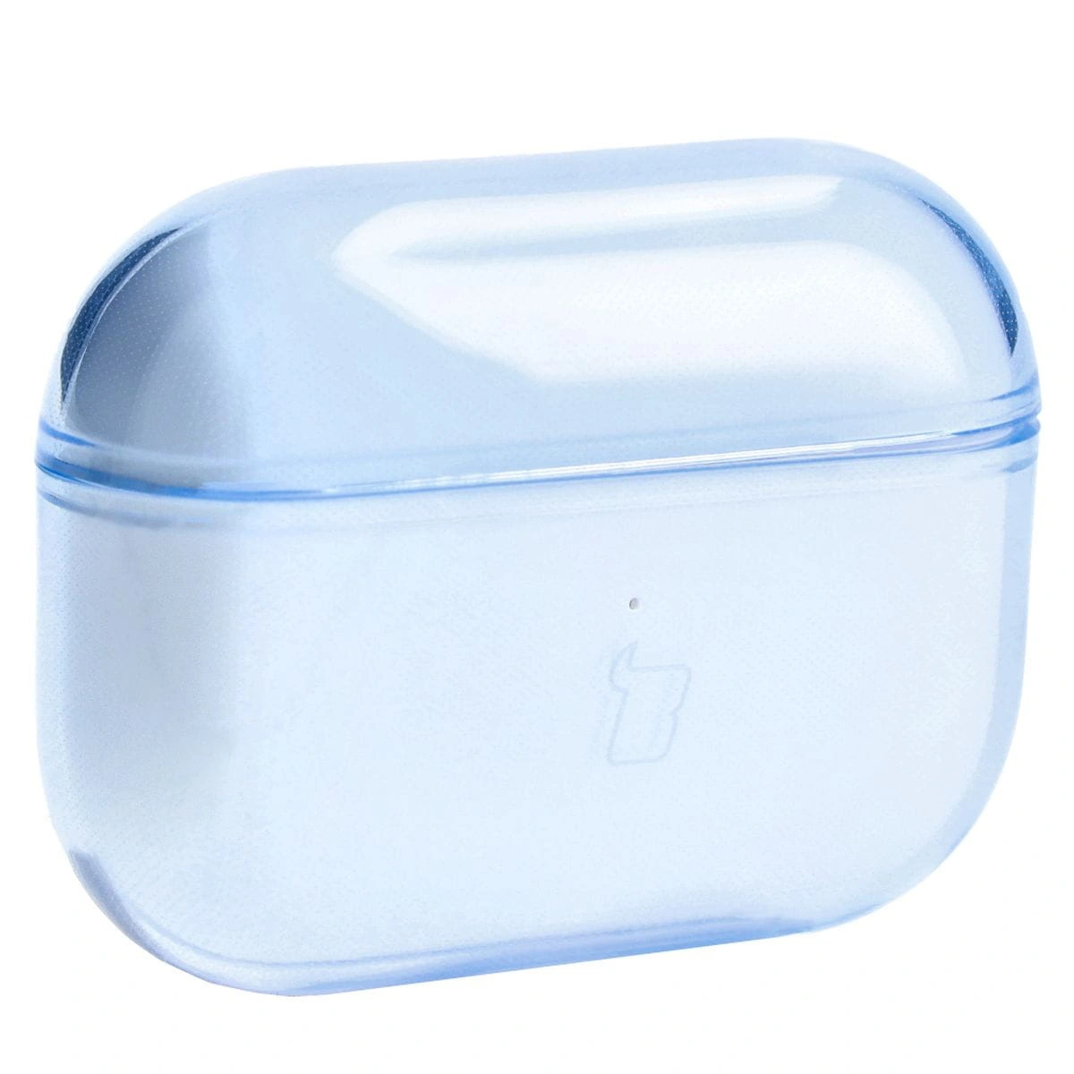 Kryt Bizon Case Headphone Clear Airpods Pro 2 clear-blue