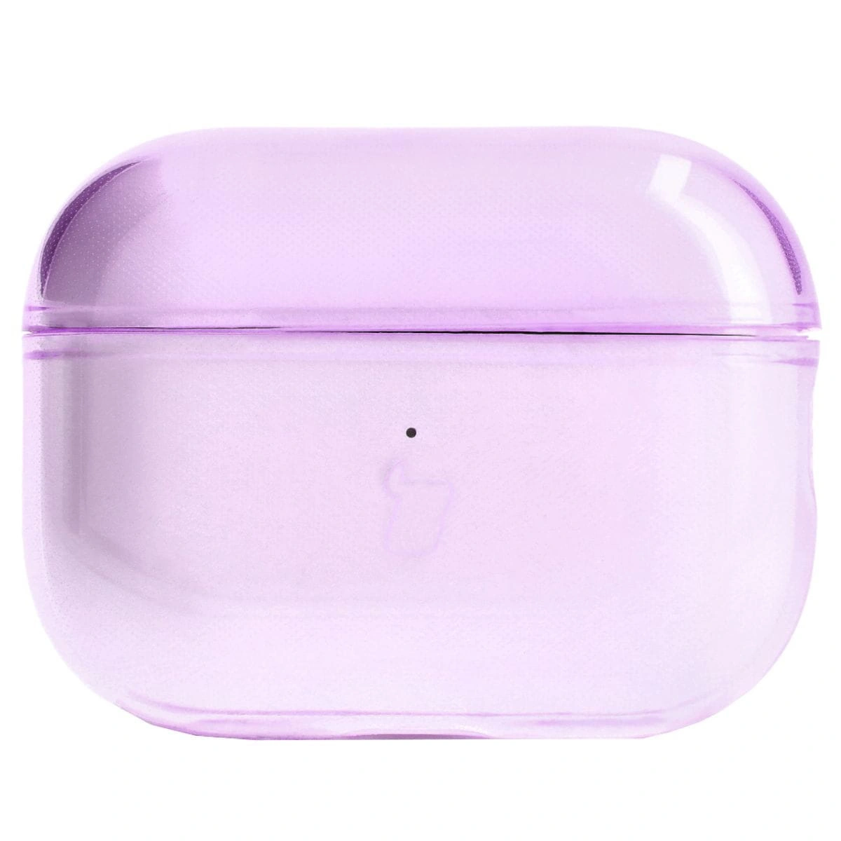 Kryt Bizon Case Headphone Clear Airpods Pro 2 clear-pink