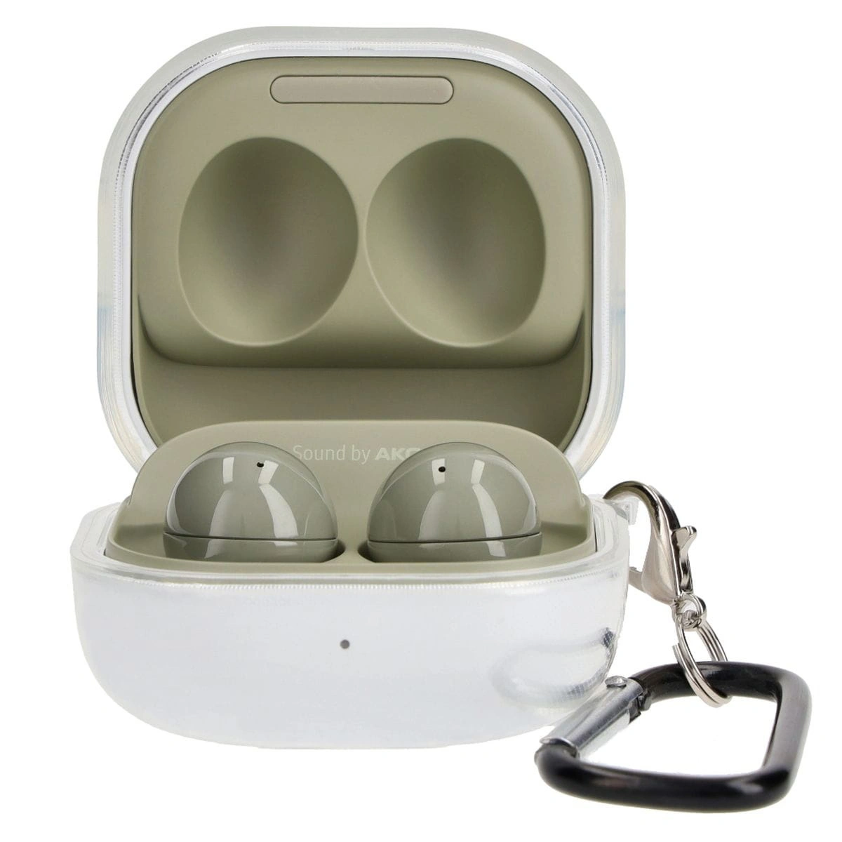 Kryt Bizon Case Headphone Clear Samsung Galaxy Buds Live / Pro / Buds2 / Buds2 Pro / Buds FE clear