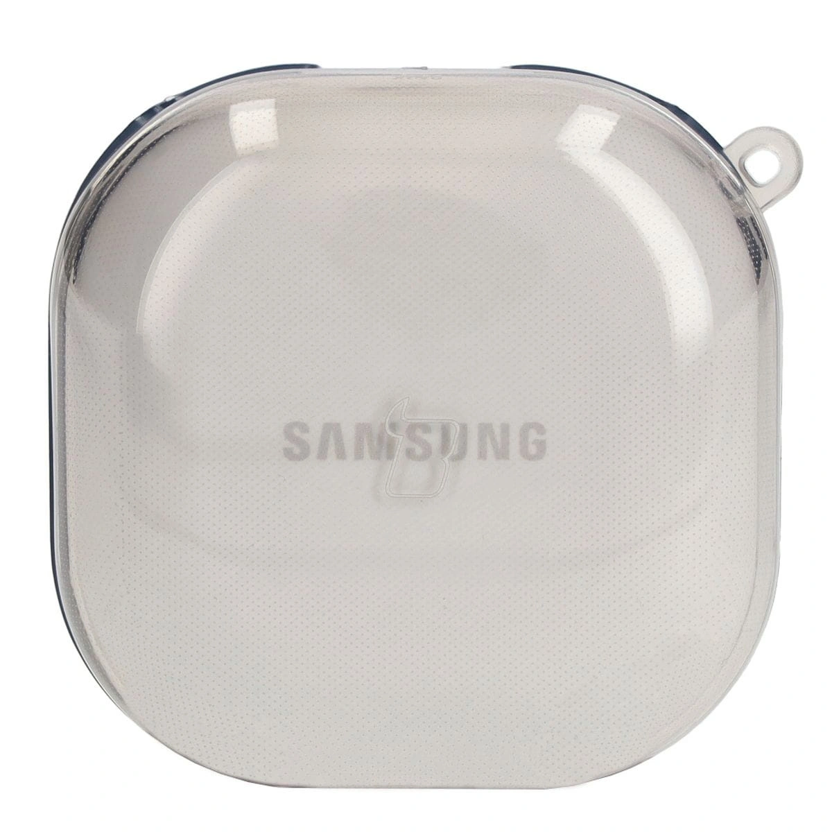 Kryt Bizon Case Headphone Clear Samsung Galaxy Buds Live / Pro / Buds2 / Buds2 Pro / Buds FE clear-black