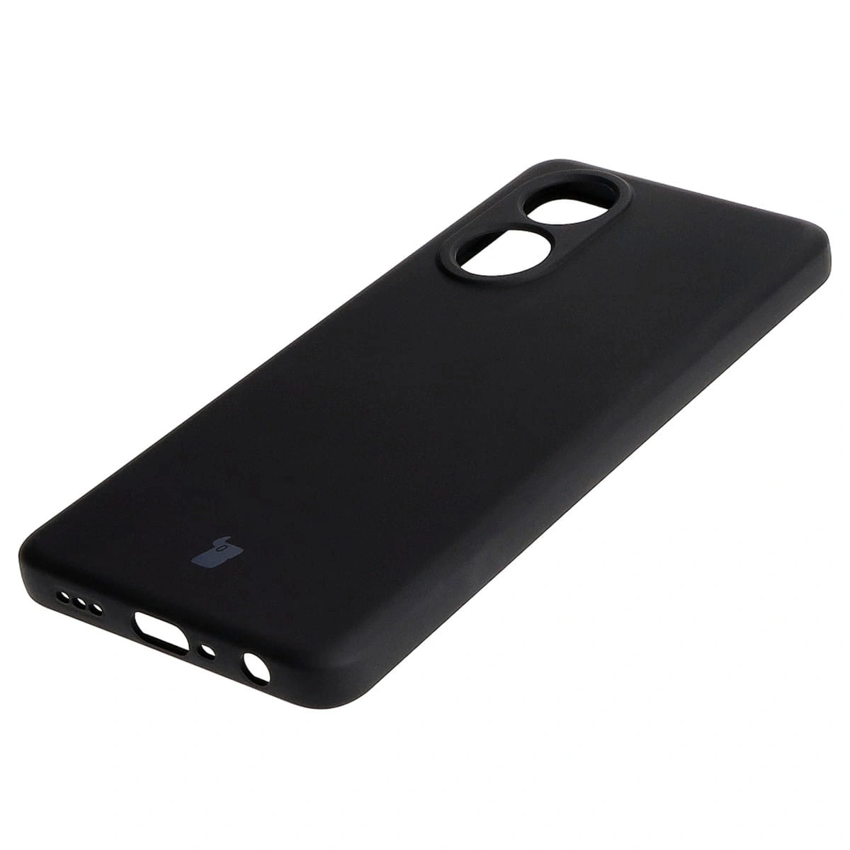 Kryt Bizon Case Silicone Oppo A58 4G black