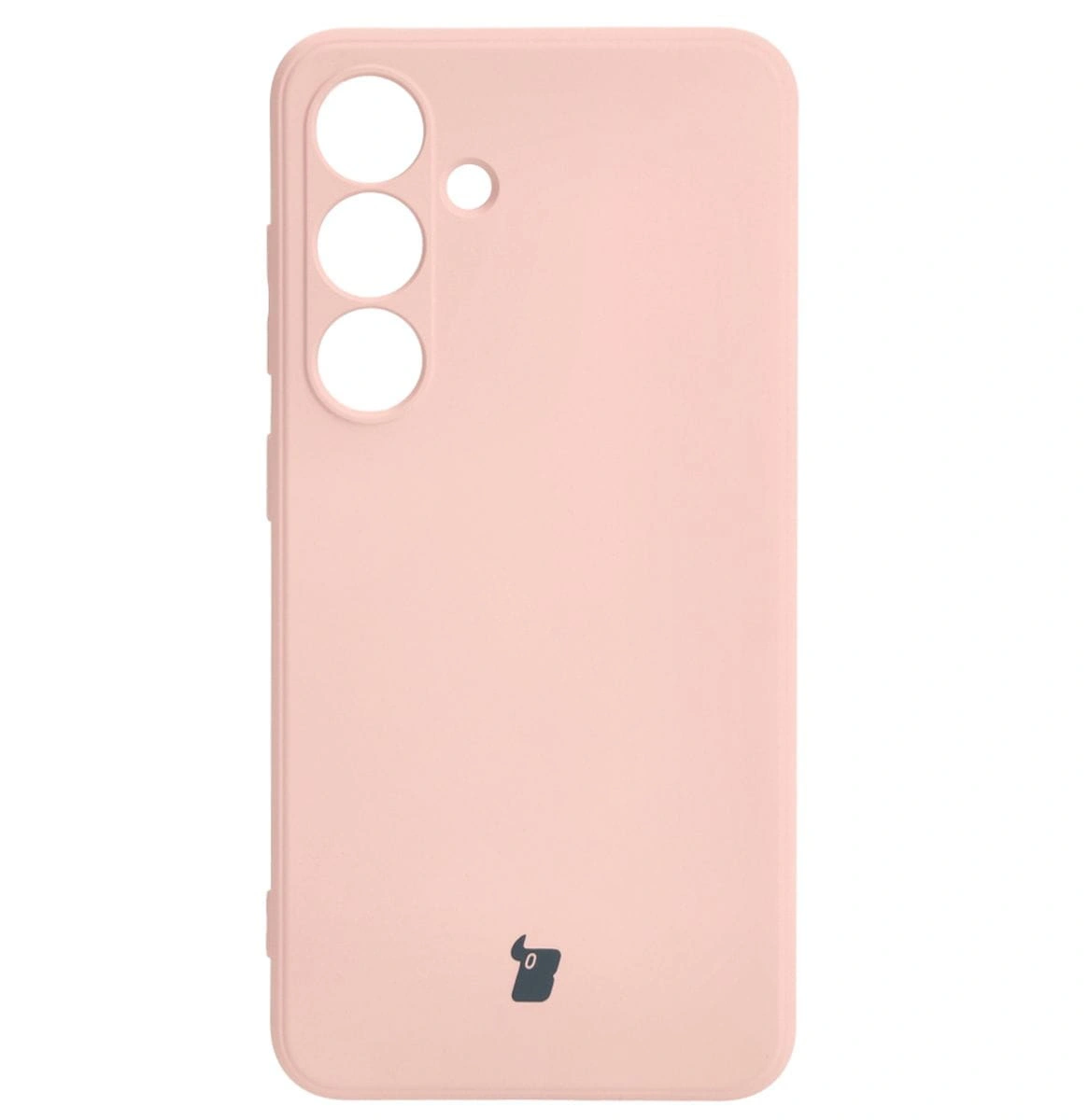 Kryt Bizon Case Silicone Sq Samsung Galaxy S24 light pink
