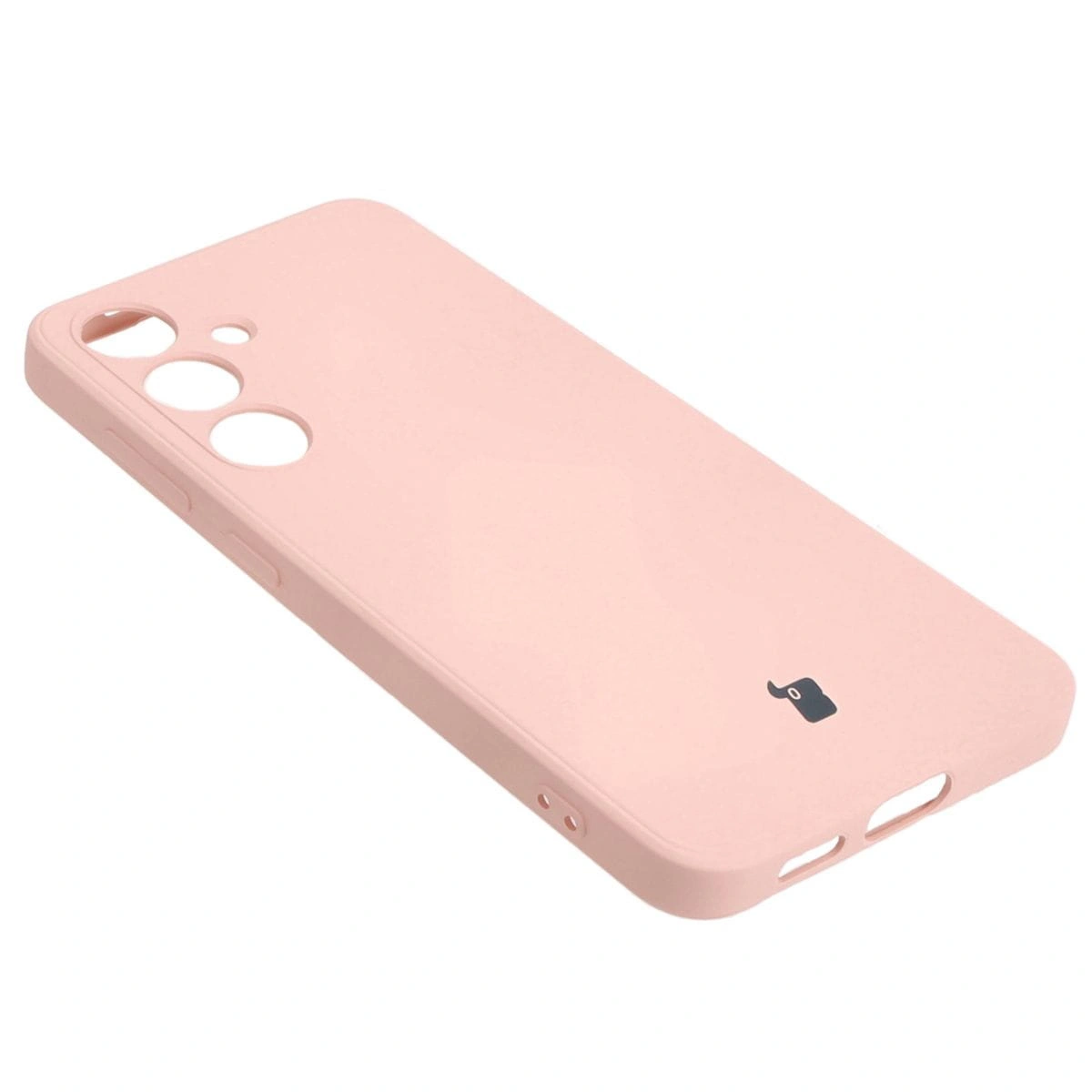 Kryt Bizon Case Silicone Sq Samsung Galaxy S24 light pink
