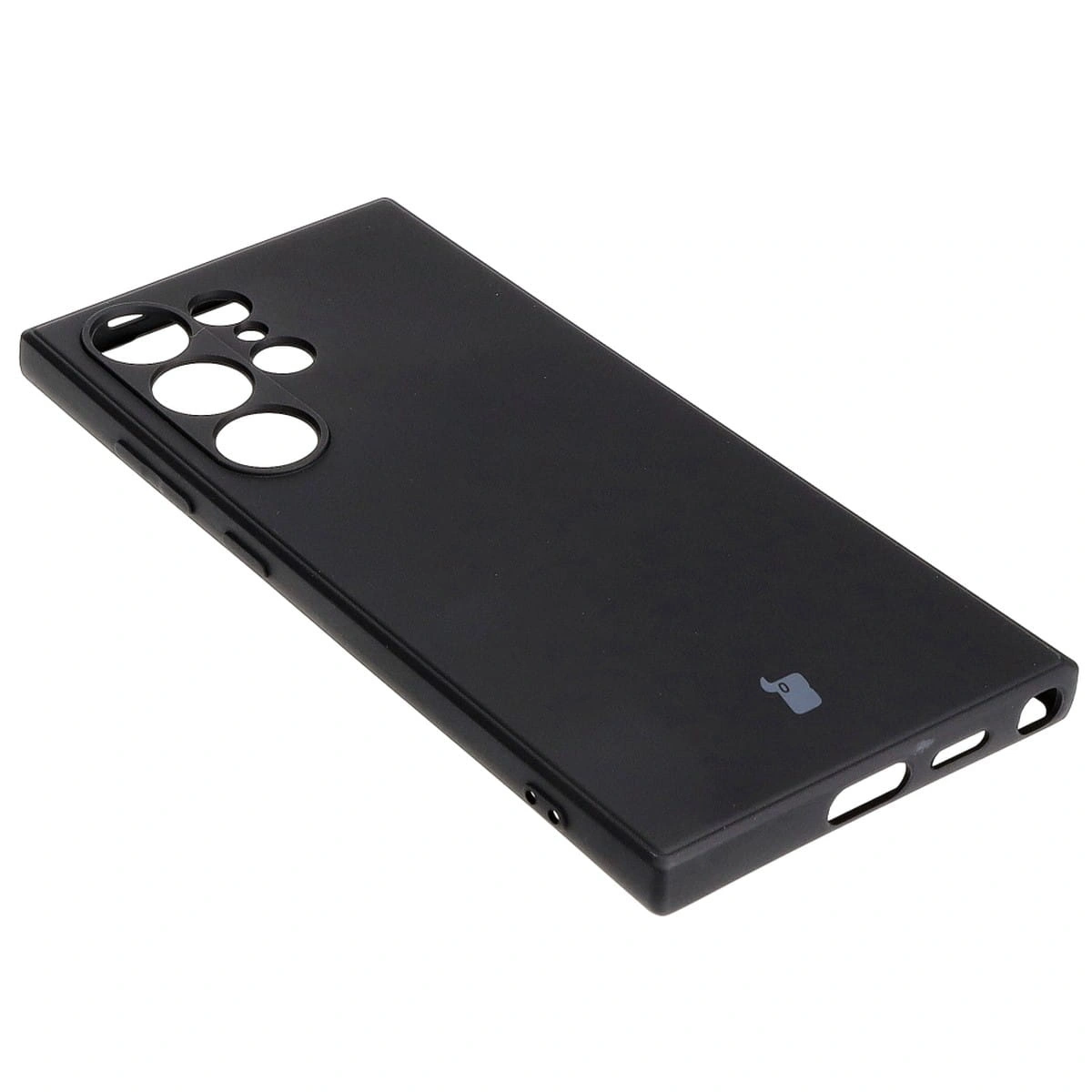 Kryt Bizon Case Silicone Sq Samsung Galaxy S24 Ultra black