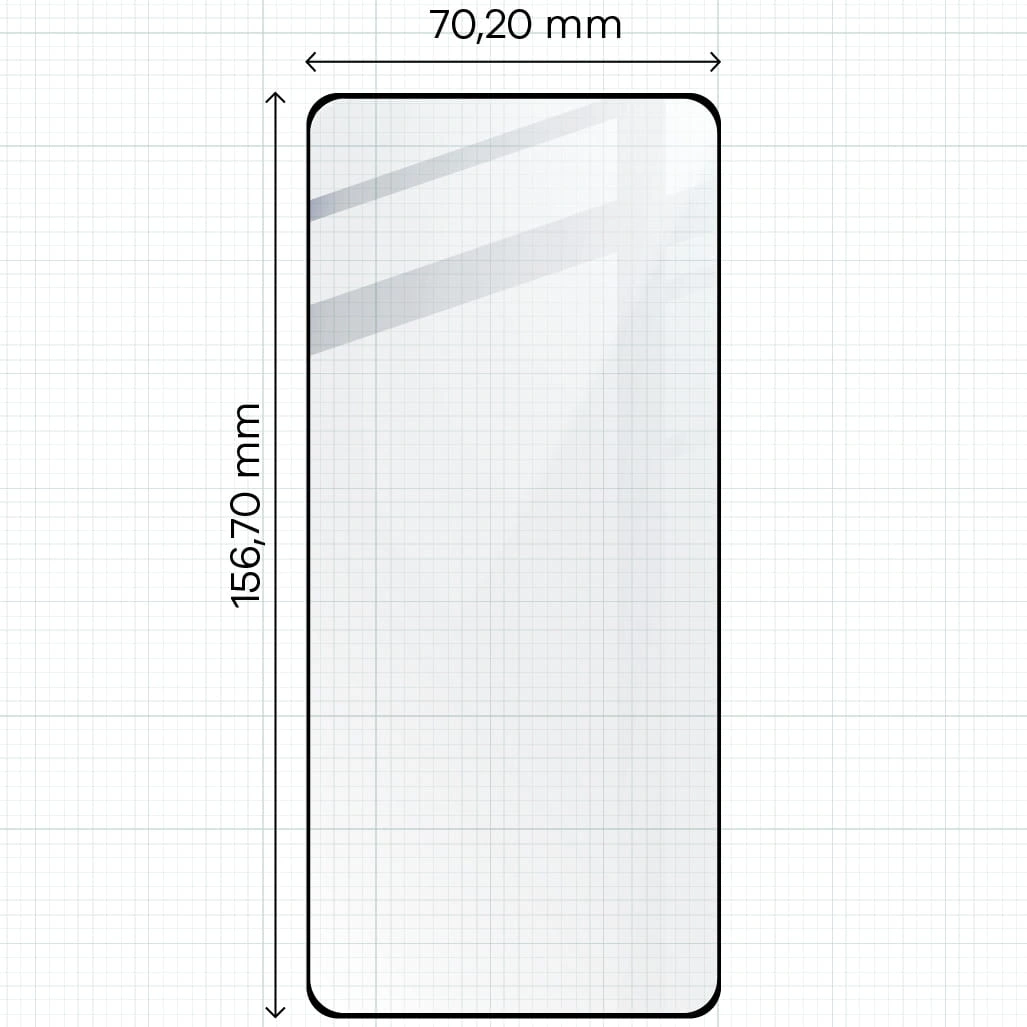 Ochranné sklo Bizon Glass Edge 2 Xiaomi Poco X6 / Poco M6 Pro 4G / Redmi Note 13 5G / Redmi Note 13 Pro 4G / LTE / 14S/5G