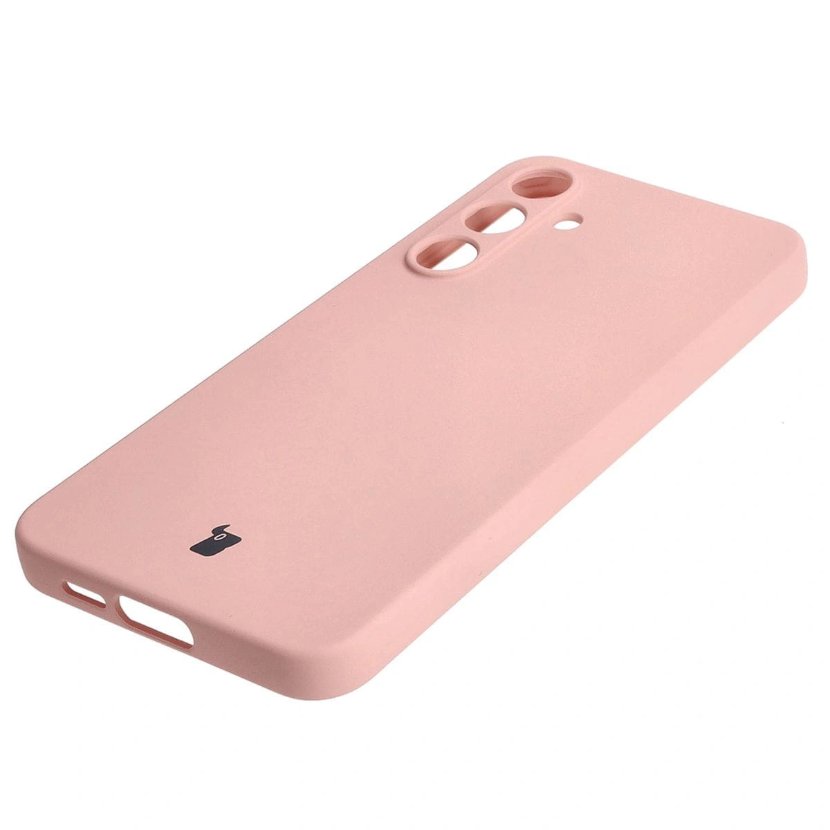Kryt Bizon Case Silicone Samsung Galaxy A55 5G light pink