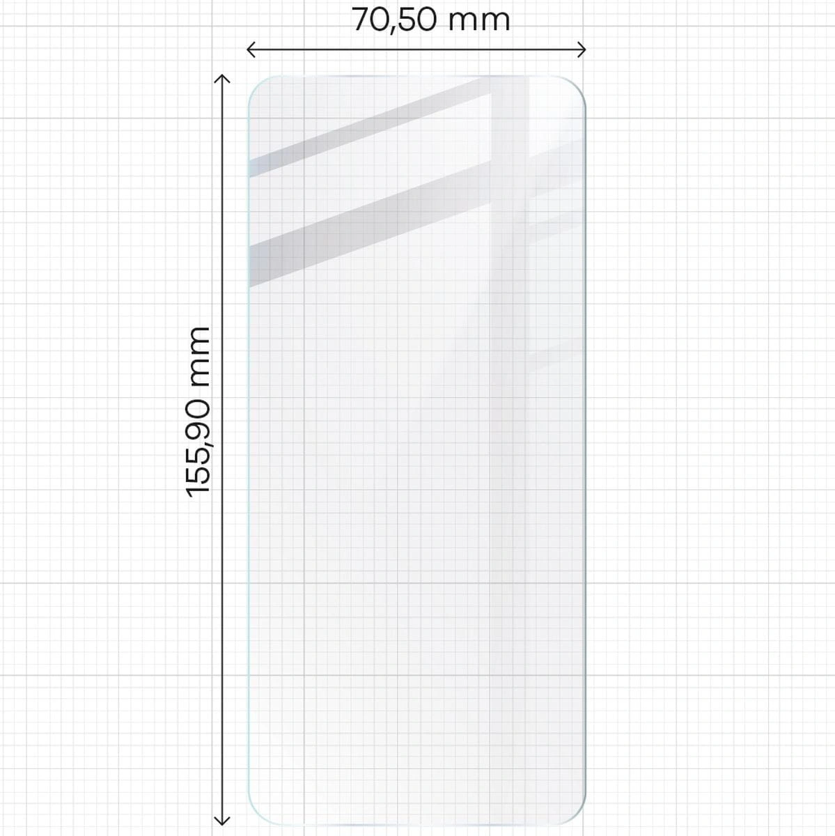 Ochranné sklo Bizon Glass Clear 2 Xiaomi Redmi Note 13 4G