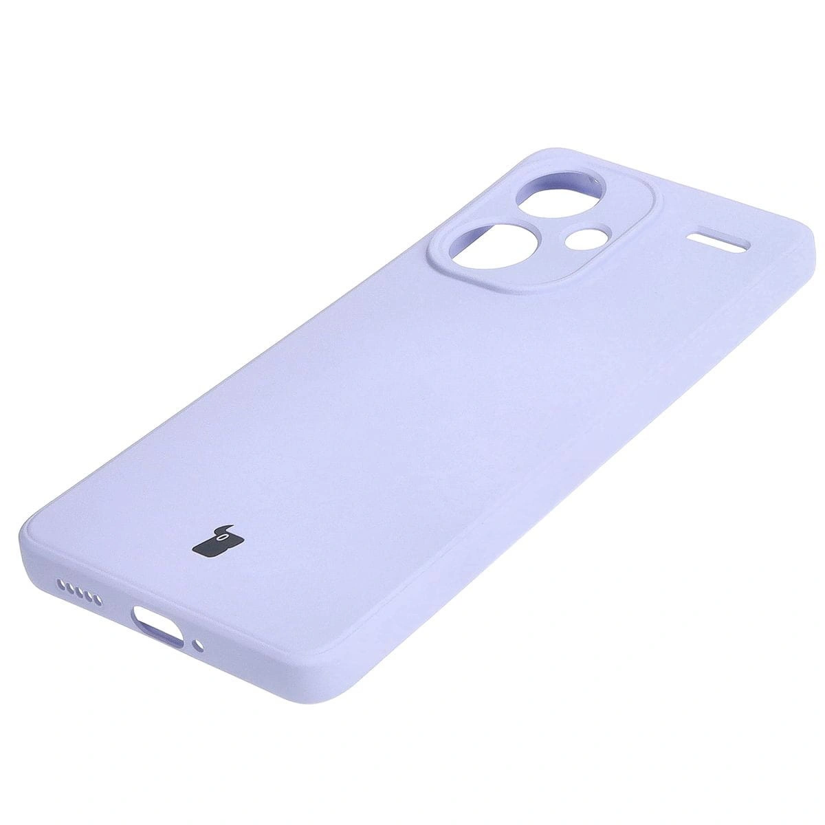 Kryt Bizon Case Silicone Sq Xiaomi Redmi Note 13 Pro+ 5G light purple