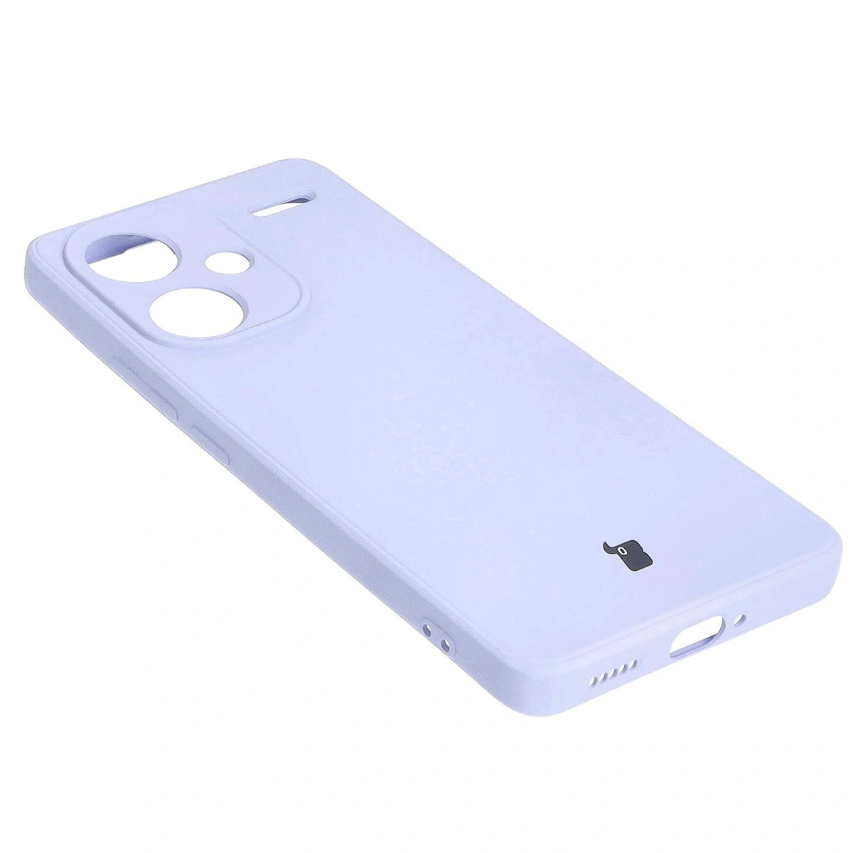 Kryt Bizon Case Silicone Sq Xiaomi Redmi Note 13 Pro+ 5G light purple