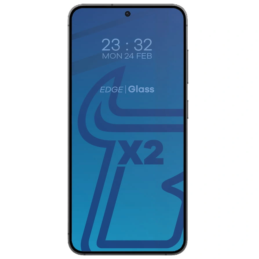 Kryt BIZON Edge 2x screen glass + camera glass Samsung Galaxy S24