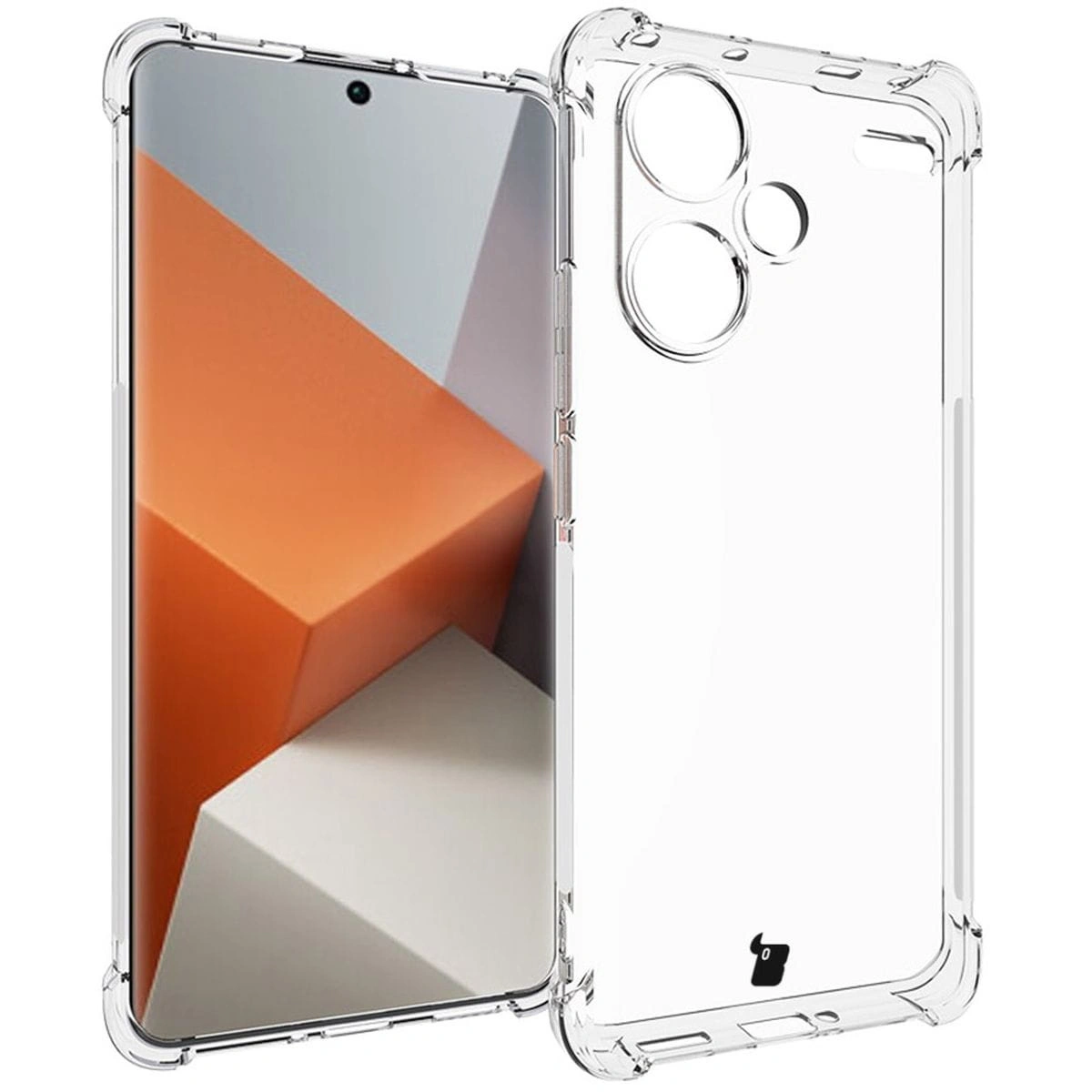 Kryt Bizon Case Salpa Xiaomi Redmi Note 13 Pro+ 5G clear