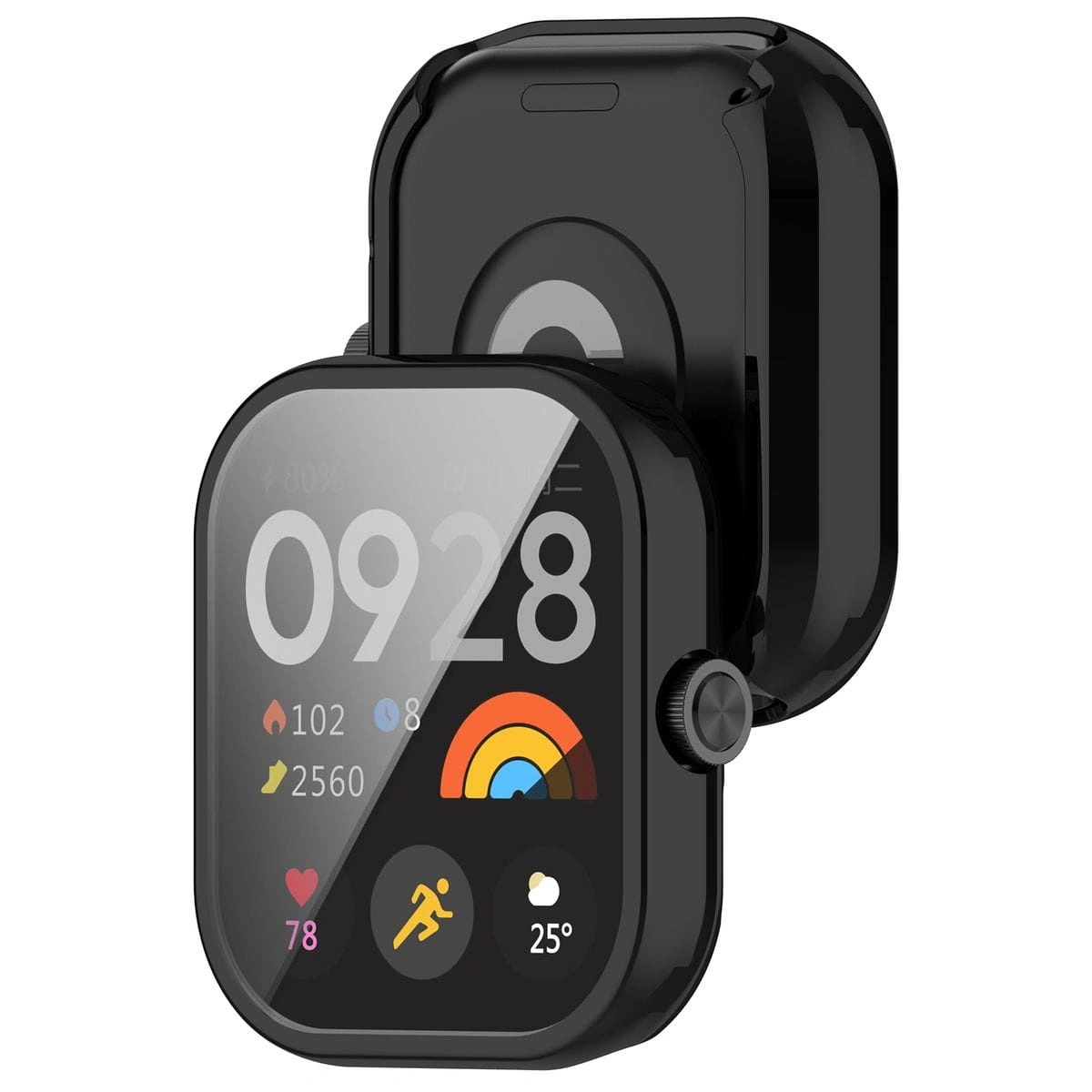Kryt Bizon Case Watch Felipe Xiaomi Redmi Watch 4 black