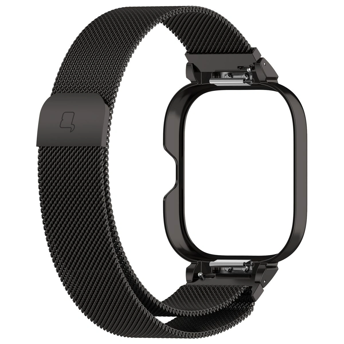 Kryt Bizon Strap + Case Watch Chain Xiaomi Redmi Watch 4 black