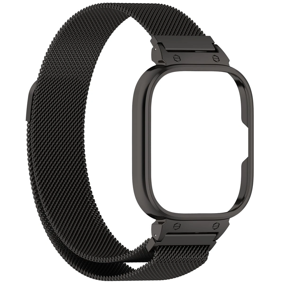 Kryt Bizon Strap + Case Watch Chain Xiaomi Redmi Watch 4 black