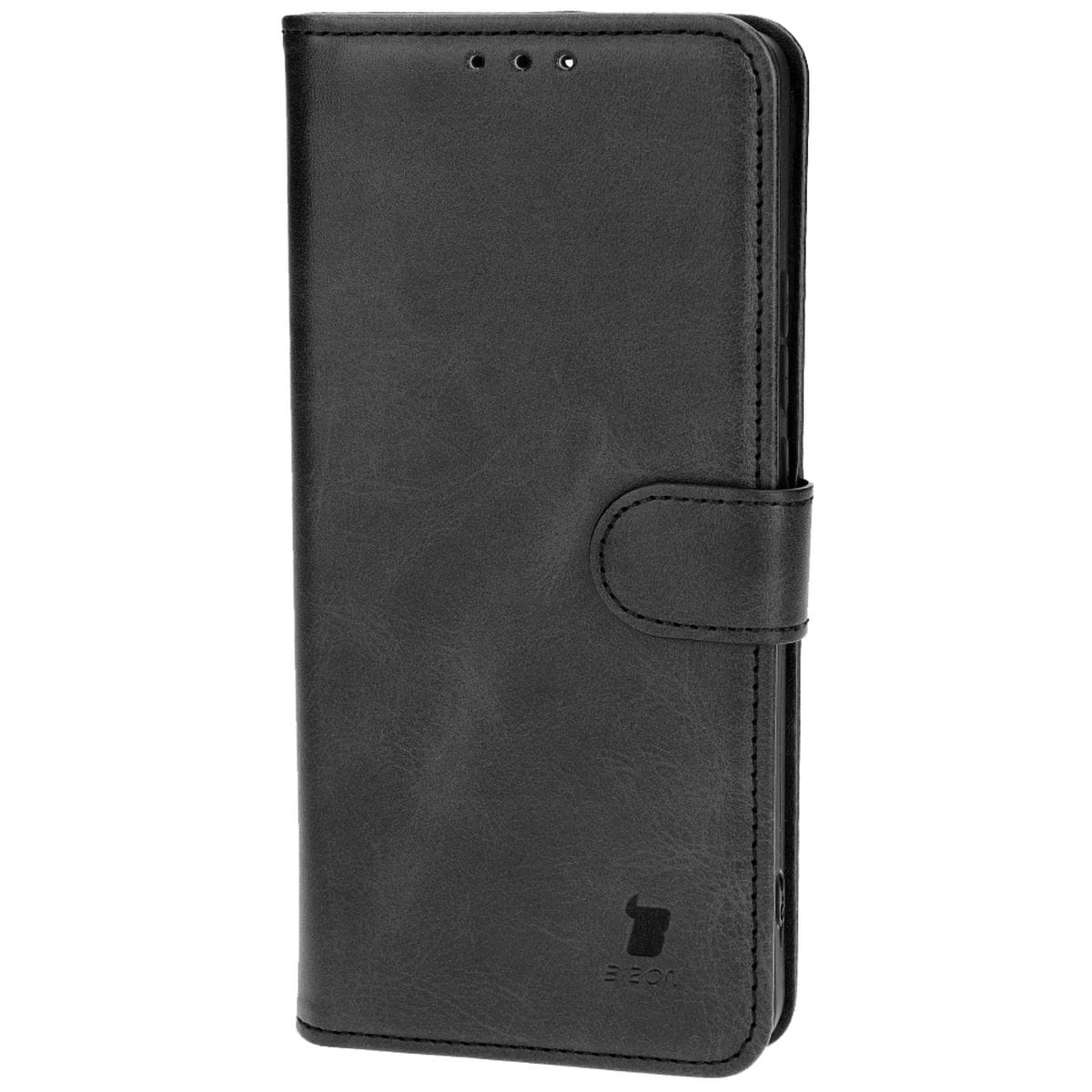 Kryt Bizon Case Pocket Xiaomi Poco M6 Pro 4G / Xiaomi Redmi Note 13 Pro 4G / LTE / 14S black