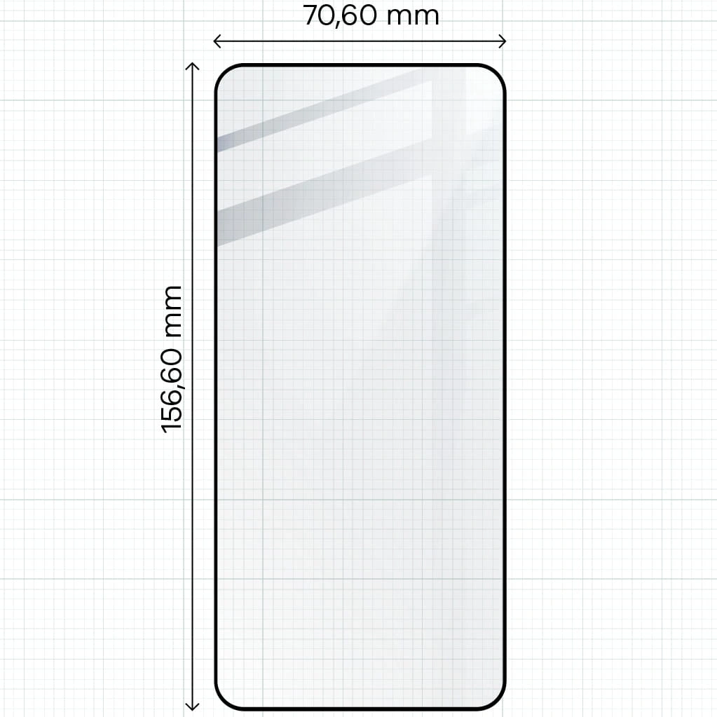 Kryt BIZON Edge 2x screen glass + camera glass Xiaomi Poco X6 Pro