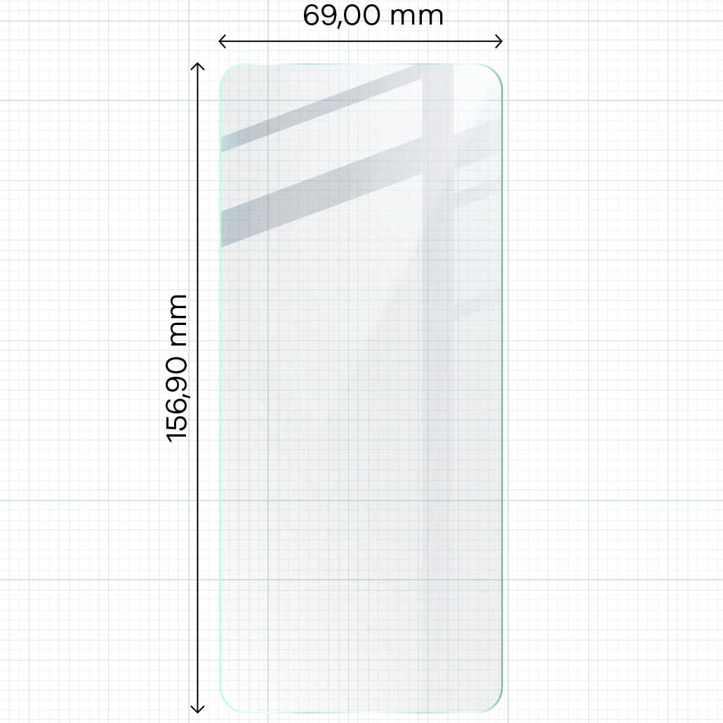 Ochranné sklo Bizon Glass Clear 2 Motorola Moto G04/G24/G24 Power/E14