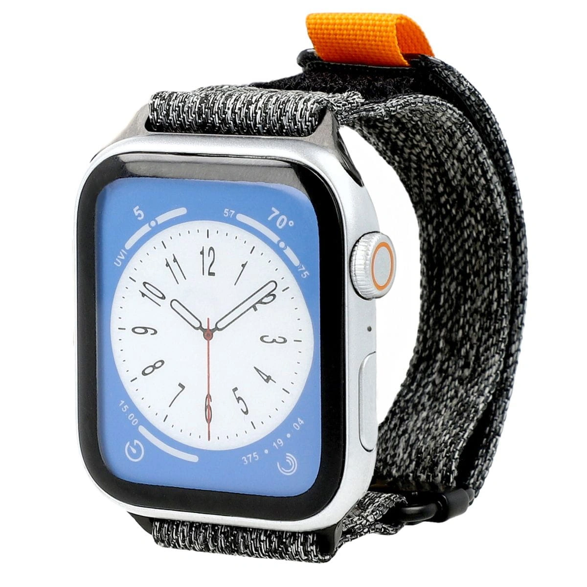 Bizon Strap Watch Urban Apple Watch 44/45/46/49 mm grey melange