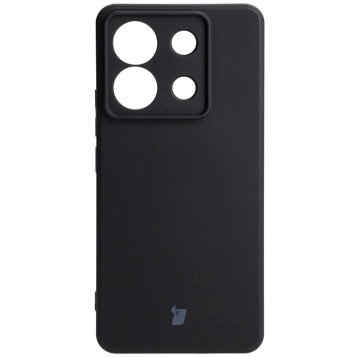 Kryt Bizon Case Silicone Sq Xiaomi Poco X6 / Xiaomi Redmi Note 13 Pro 5G black