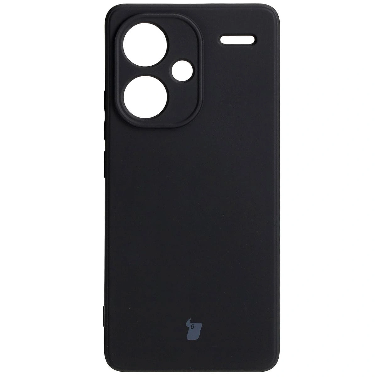 Kryt Bizon Case Silicone Sq Xiaomi Redmi Note 13 Pro+ 5G black