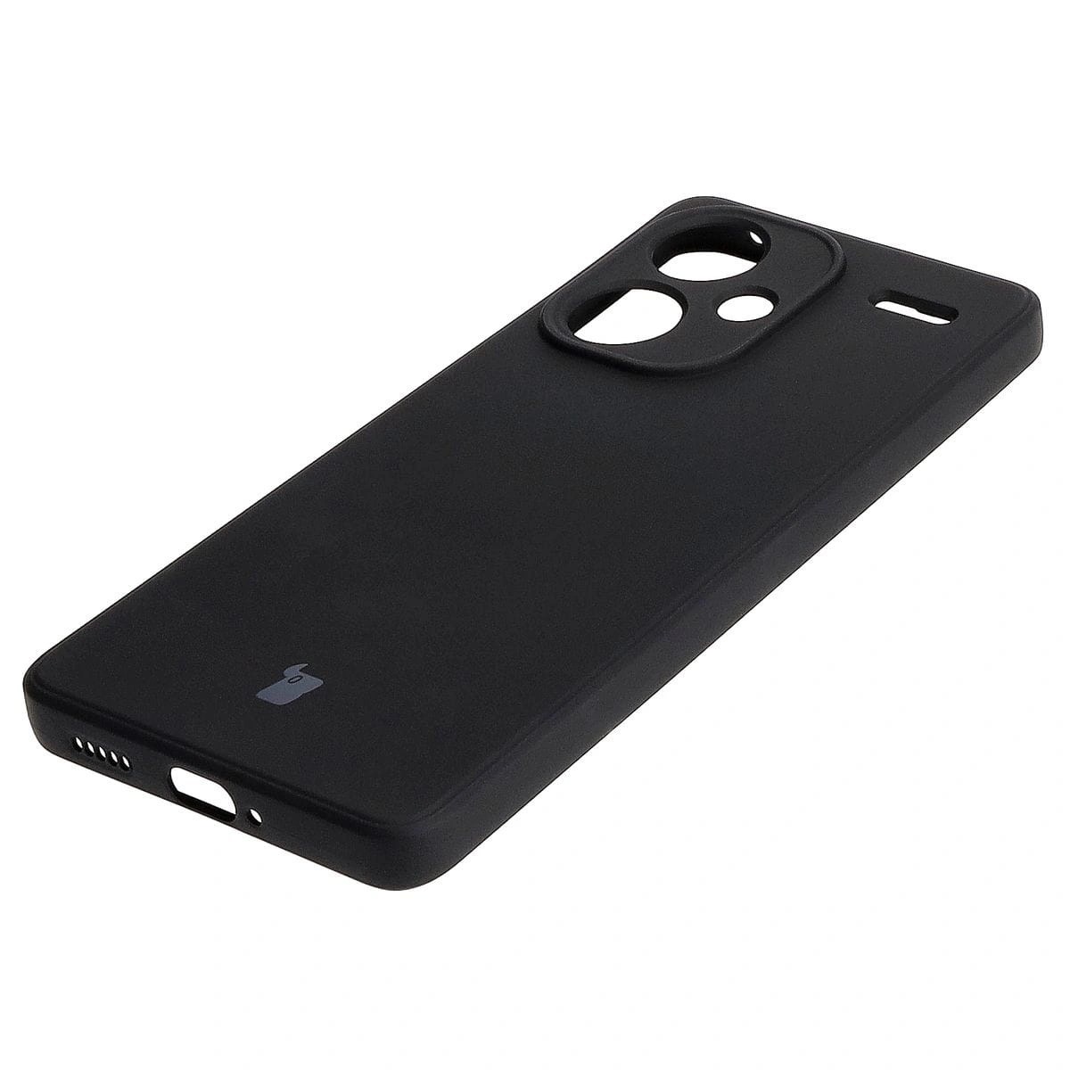 Kryt Bizon Case Silicone Sq Xiaomi Redmi Note 13 Pro+ 5G black