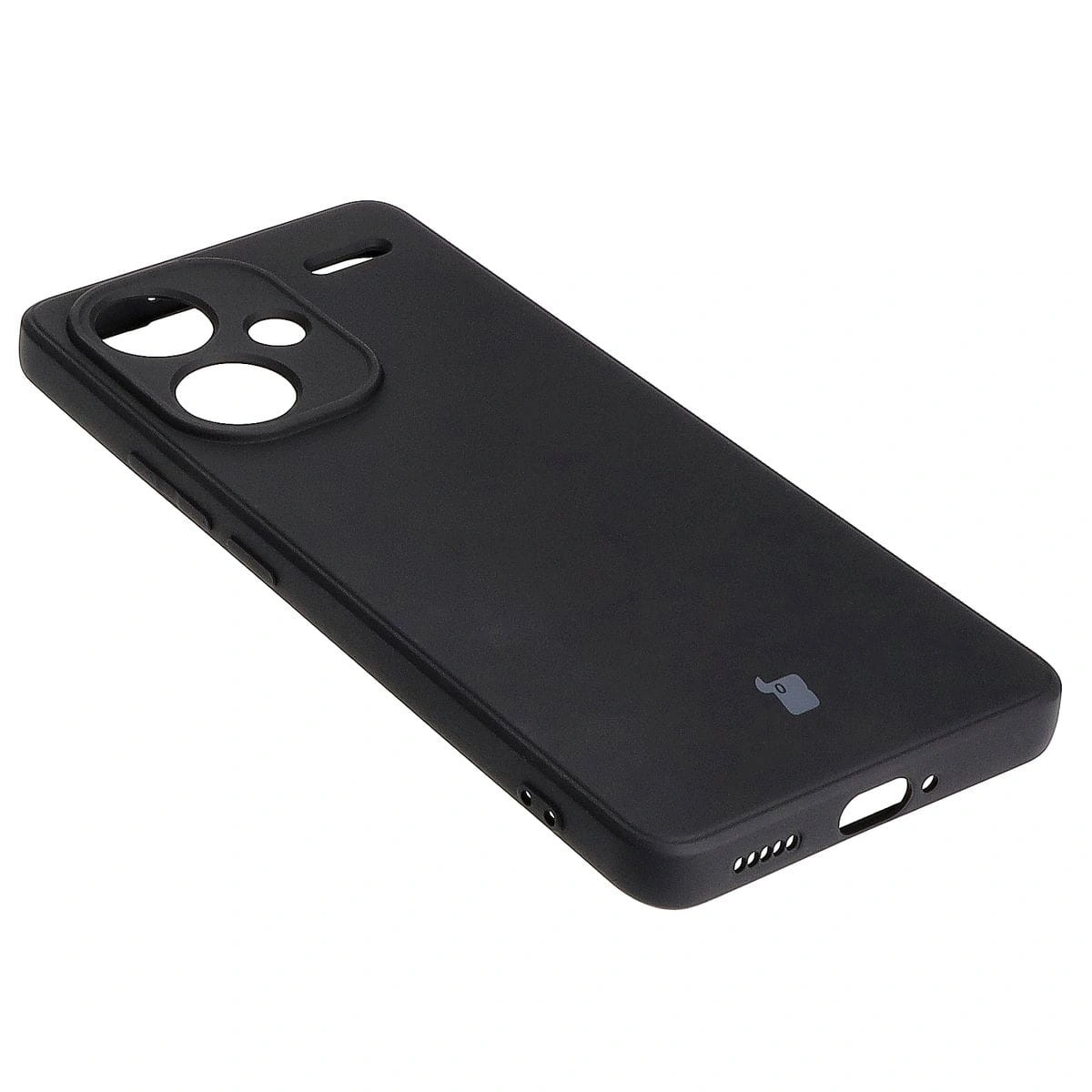 Kryt Bizon Case Silicone Sq Xiaomi Redmi Note 13 Pro+ 5G black