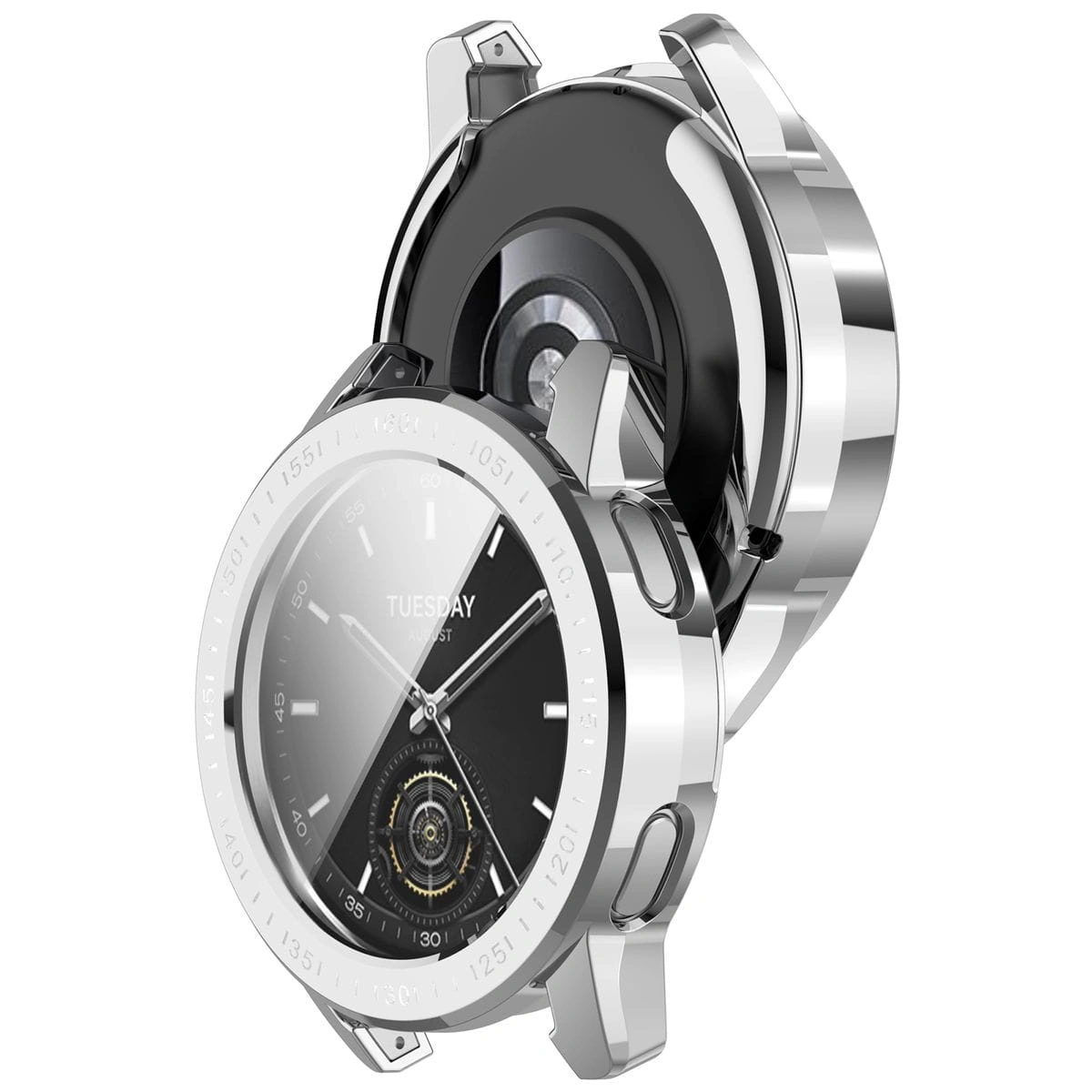 Kryt Bizon Case Watch Felipe Xiaomi Watch S3 47 mm silver