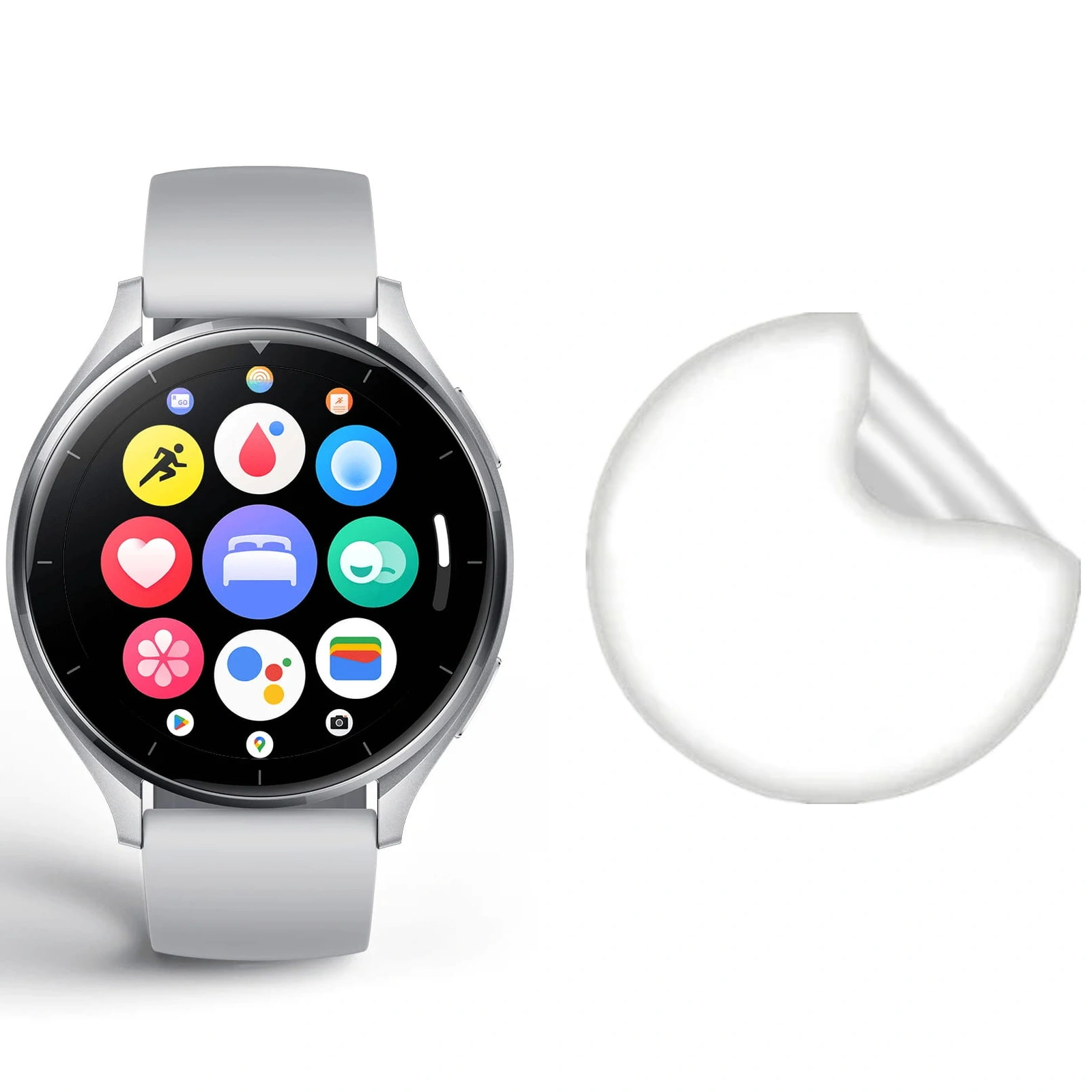 Ochranné sklo Bizon Glass Watch Hydrogel Xiaomi Watch 2 [2 PACK]