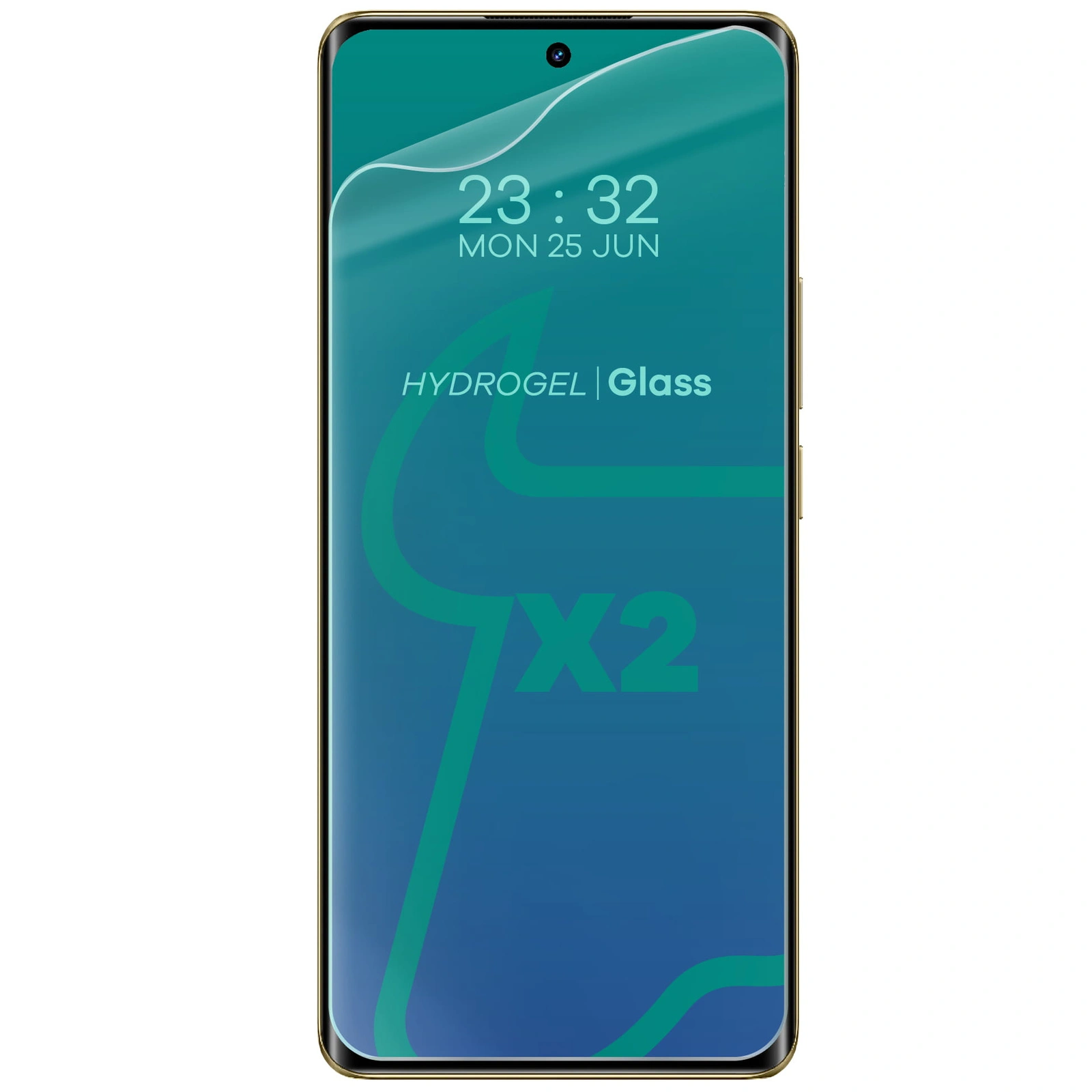 Ochranné sklo Bizon Glass Hydrogel Front Realme 12 Pro / 12 Pro+ [2 PACK]