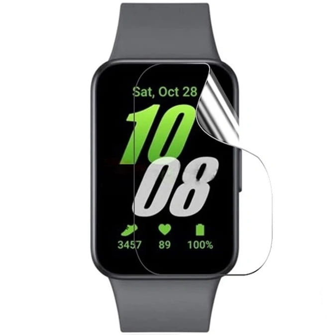 Ochranné sklo Bizon Glass Watch Hydrogel Samsung Galaxy Fit 3 [2 PACK]