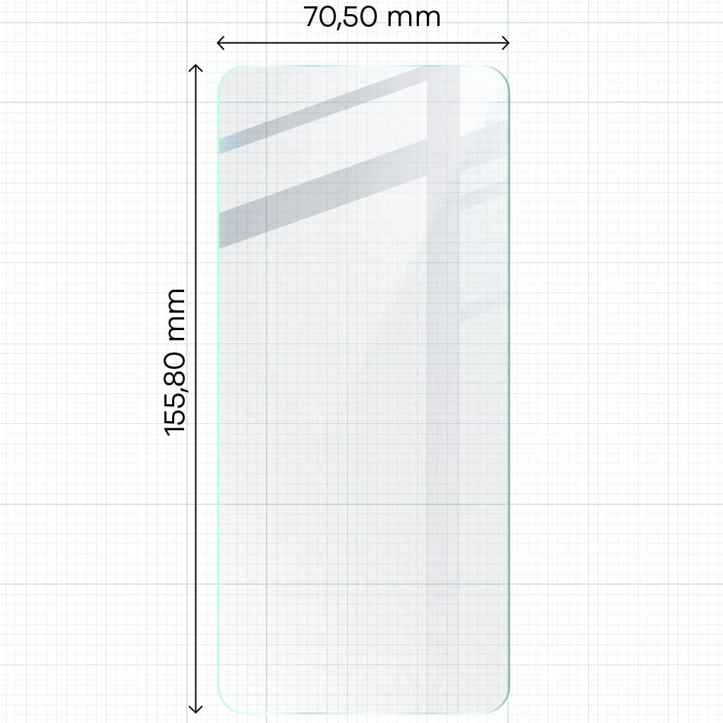Kryt BIZON Clear 3x screen glass + camera glass Xiaomi Poco X6 / Redmi Note 13 Pro 5G