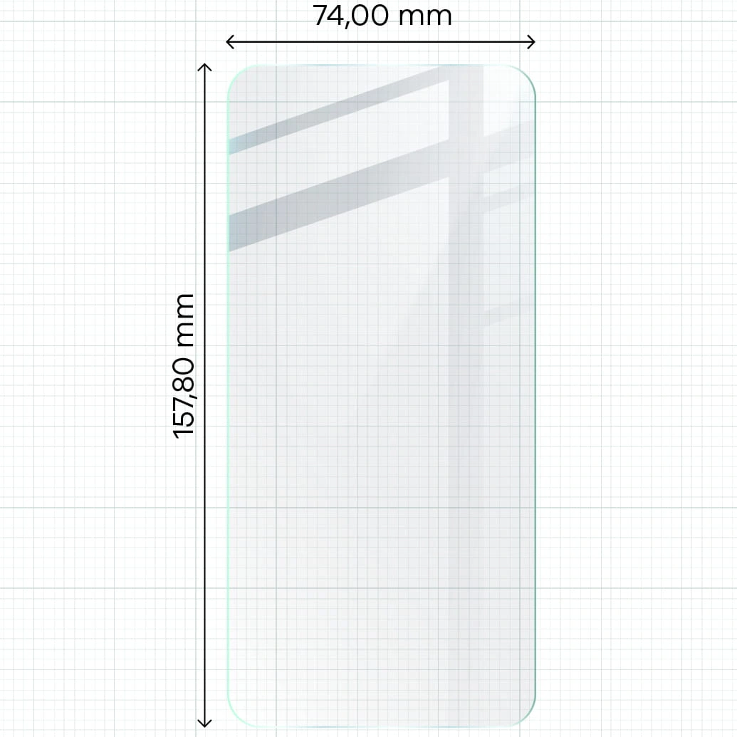 Kryt BIZON Clear 3x screen glass + camera glass Samsung Galaxy A55 5G