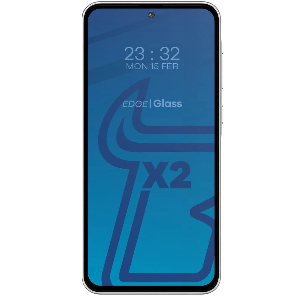 Kryt BIZON Edge 2x screen glass + camera glass Samsung Galaxy A55 5G