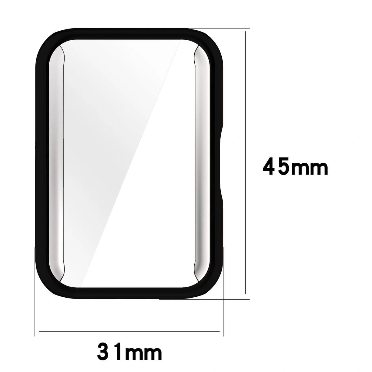 Kryt Bizon Case Watch Felipe Samsung Galaxy Fit 3 black