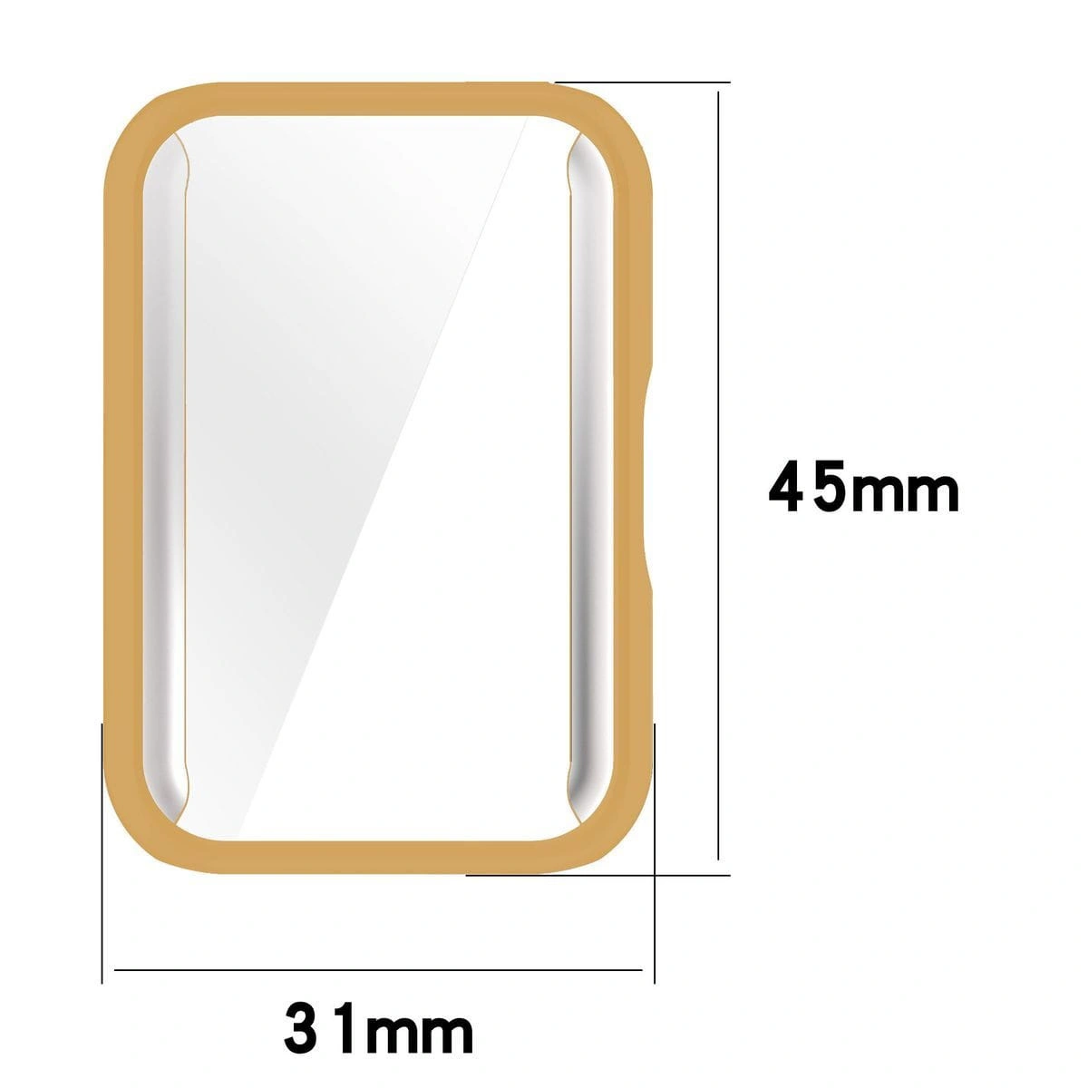 Kryt Bizon Case Watch Felipe Samsung Galaxy Fit 3 rose gold